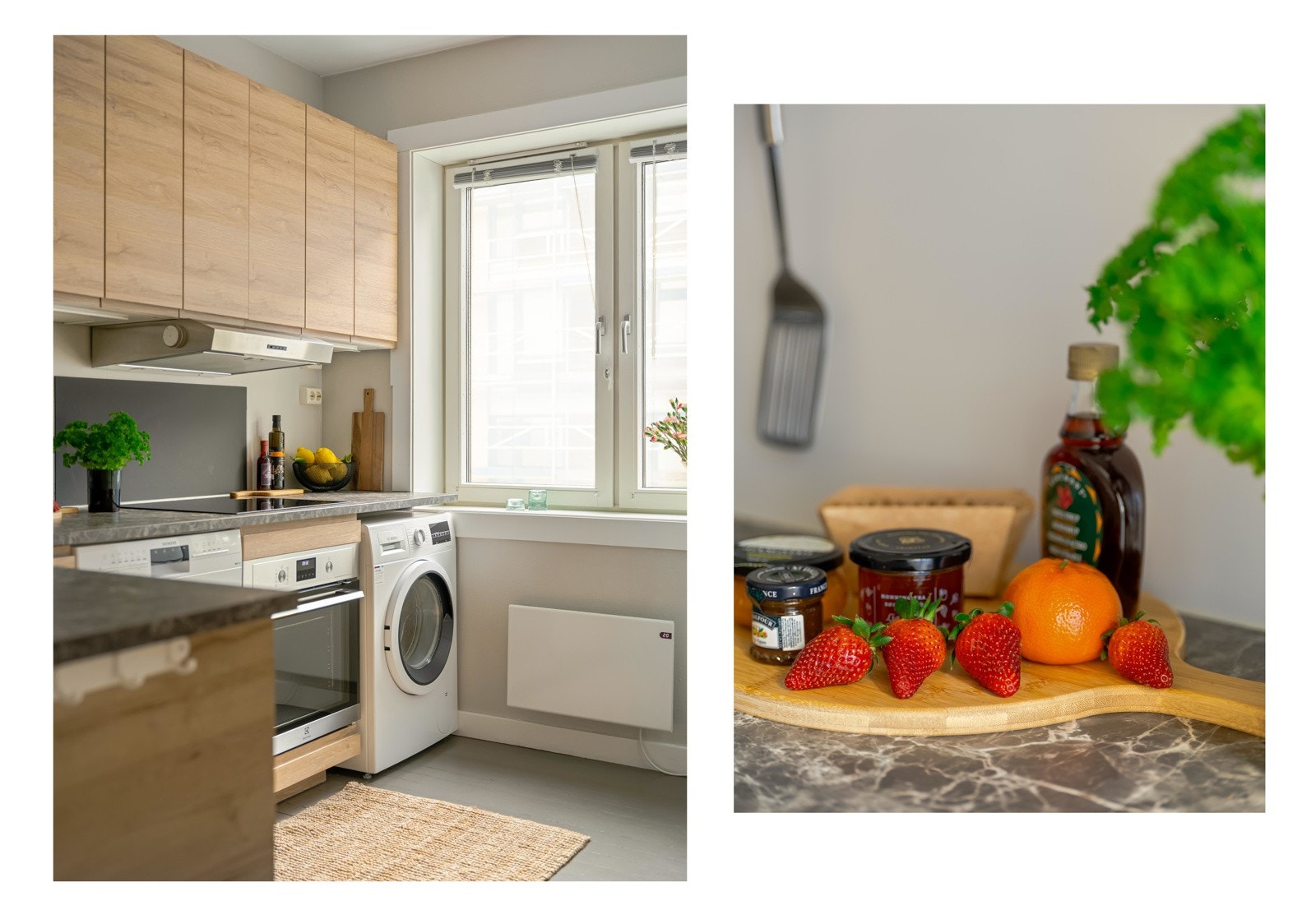 Veggflater ble malt og behandlet i 2022. Galleribilde