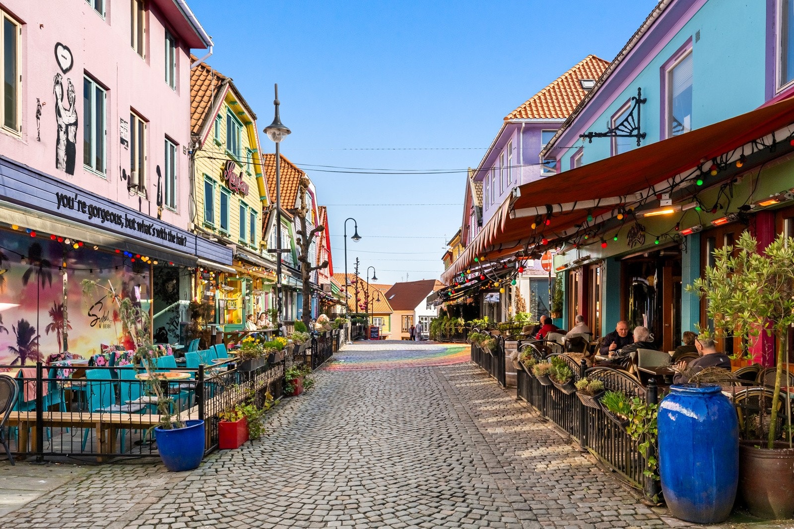 Det beste av alt er nabolaget, som gir en følelse av fellesskap, med avslappede, vennlige folk og en livlig, men samtidig rolig atmosfære. Galleribilde