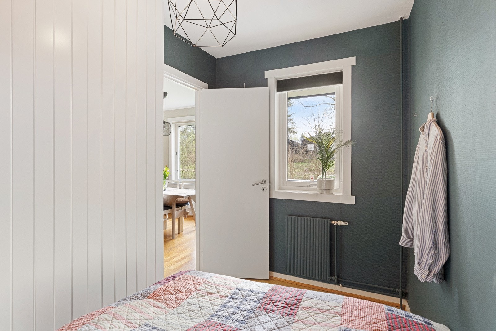 Leiligheten har ett soverom. Galleribilde