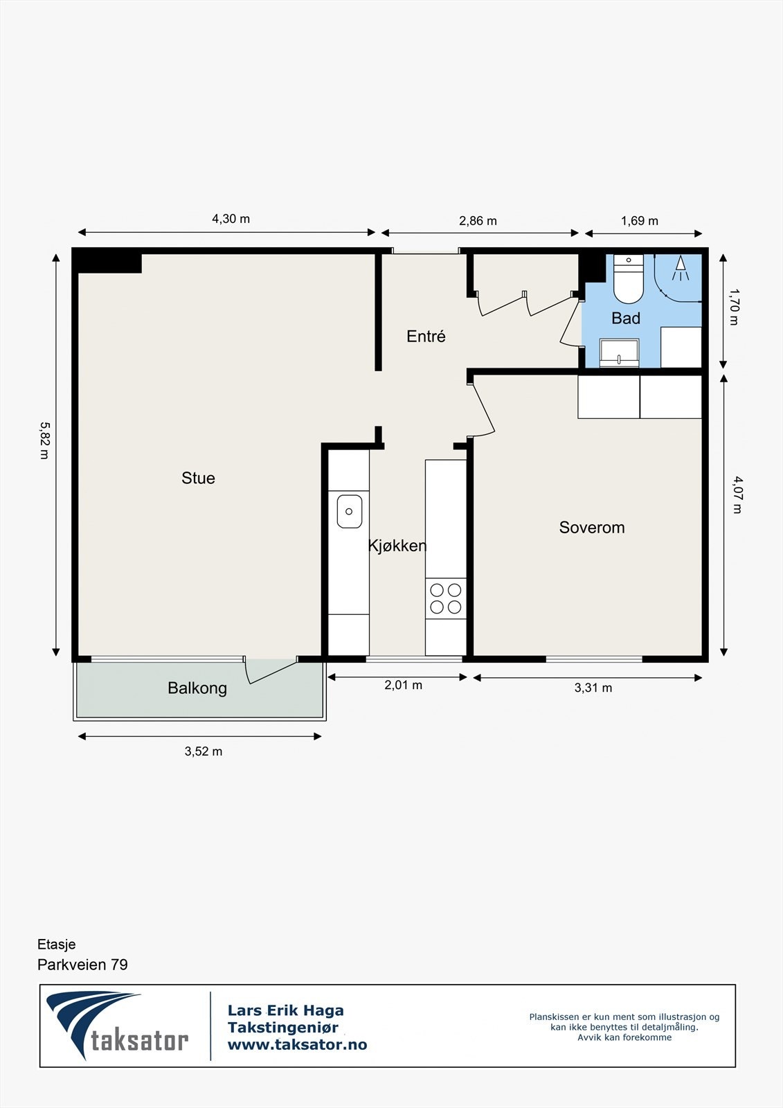 Plantegning Galleribilde