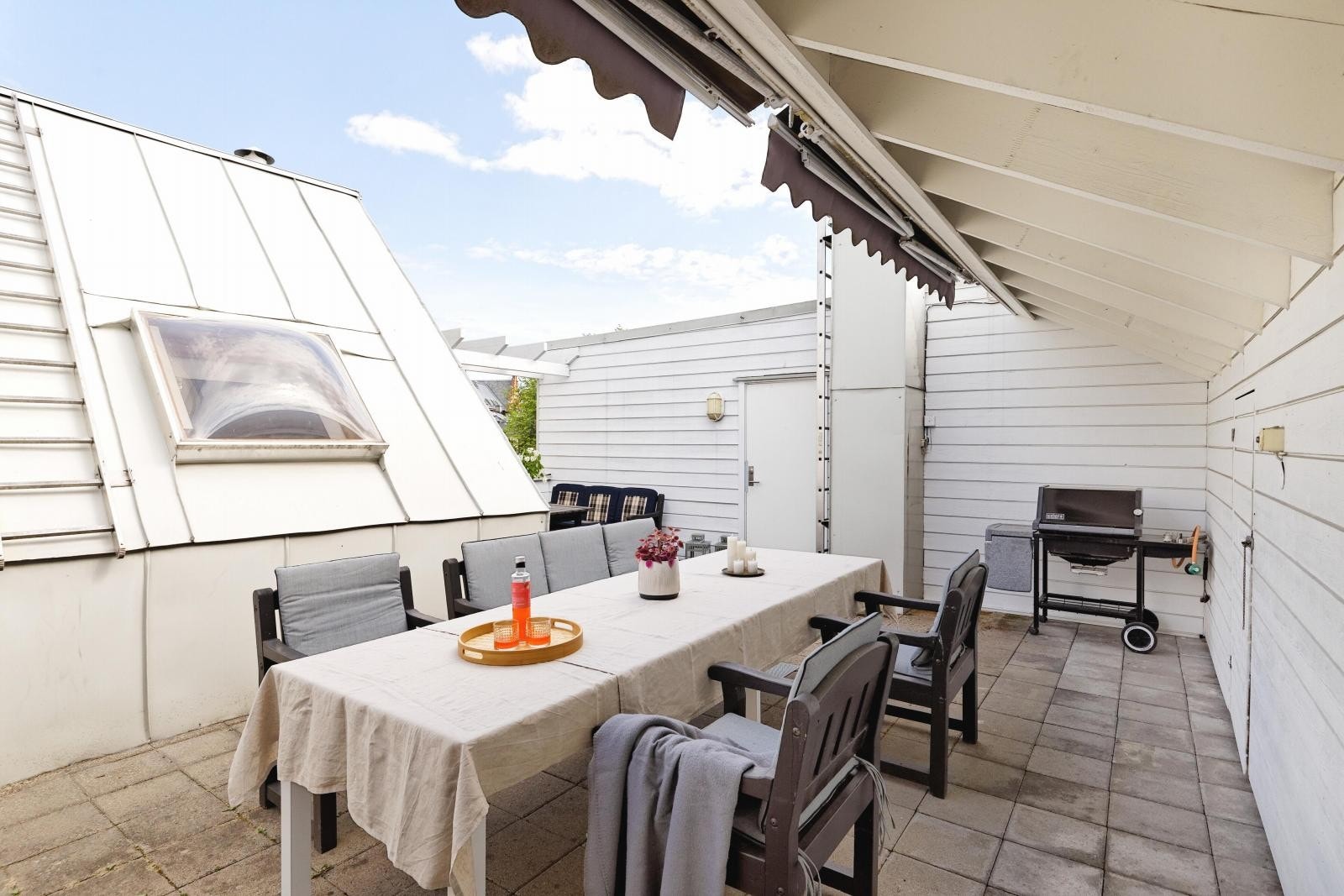 Beboere har også tilgang til en hyggelig, felles takterrasse Galleribilde