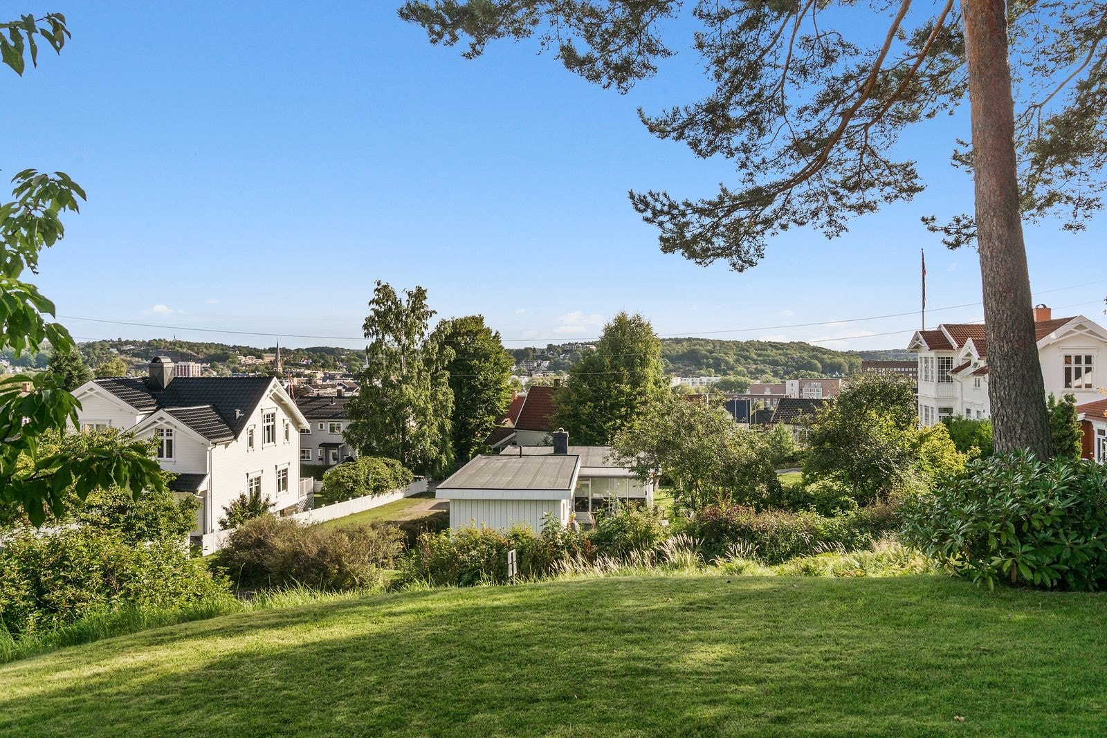 "Kongen på hauen". Eiendommen er altså så godt vedlikeholdt, at det nesten fremstår som en drøm for de mest skeptiske. Galleribilde