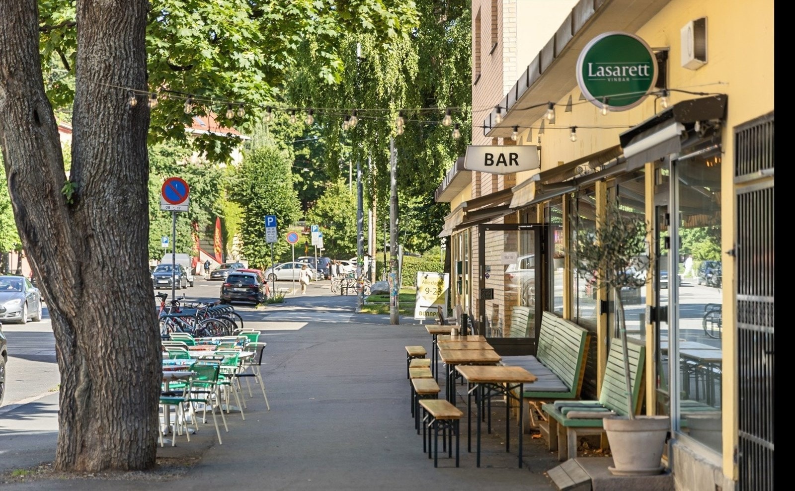 Nærområdet bugner av koselige kafeer, spennende restauranter og gode shoppingmuligheter. Galleribilde