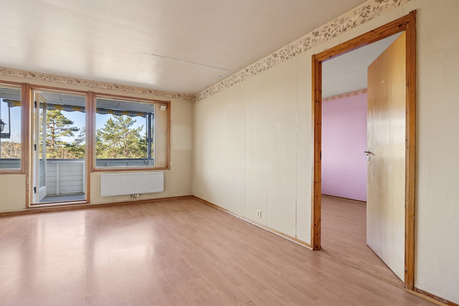 Fra stuen kommer man videre inn til soverommet. Galleribilde