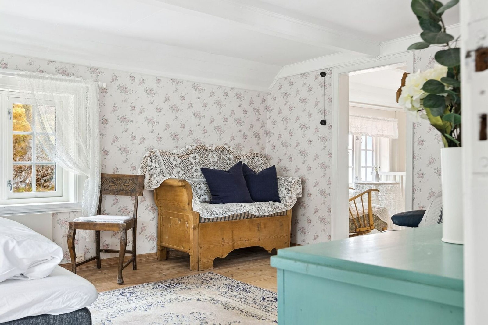 I 2021 ble alle vinduene i boligen byttet ut. Galleribilde