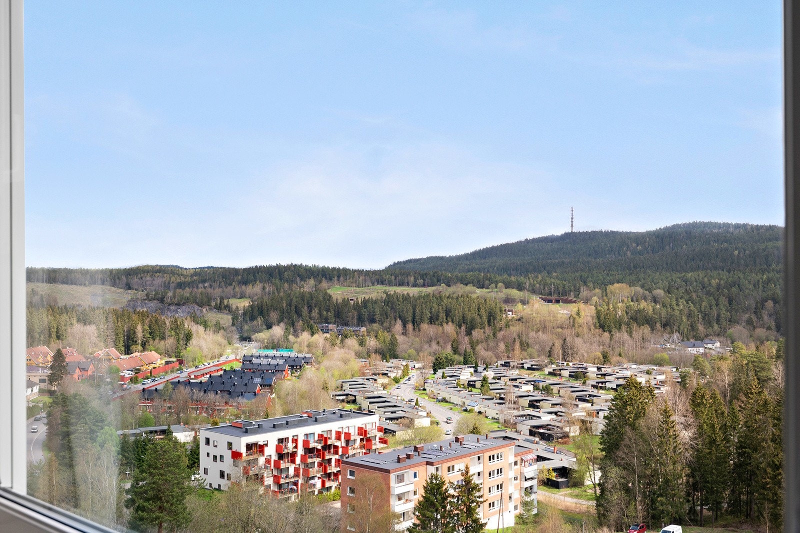 Utsyn fra soverommet. Galleribilde