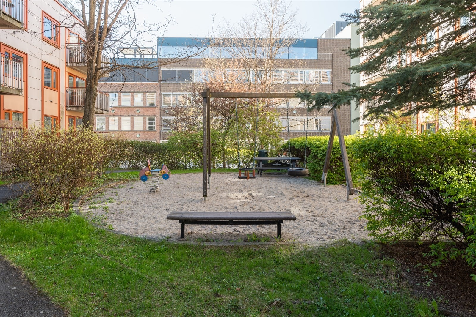 Fine grønne fellesarealer Galleribilde