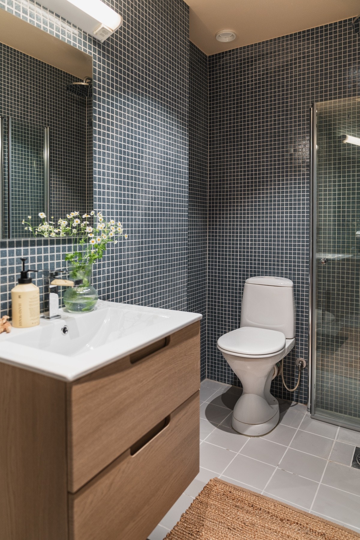 Det er opplegg for vaskemaskin og tørketrommel. Galleribilde