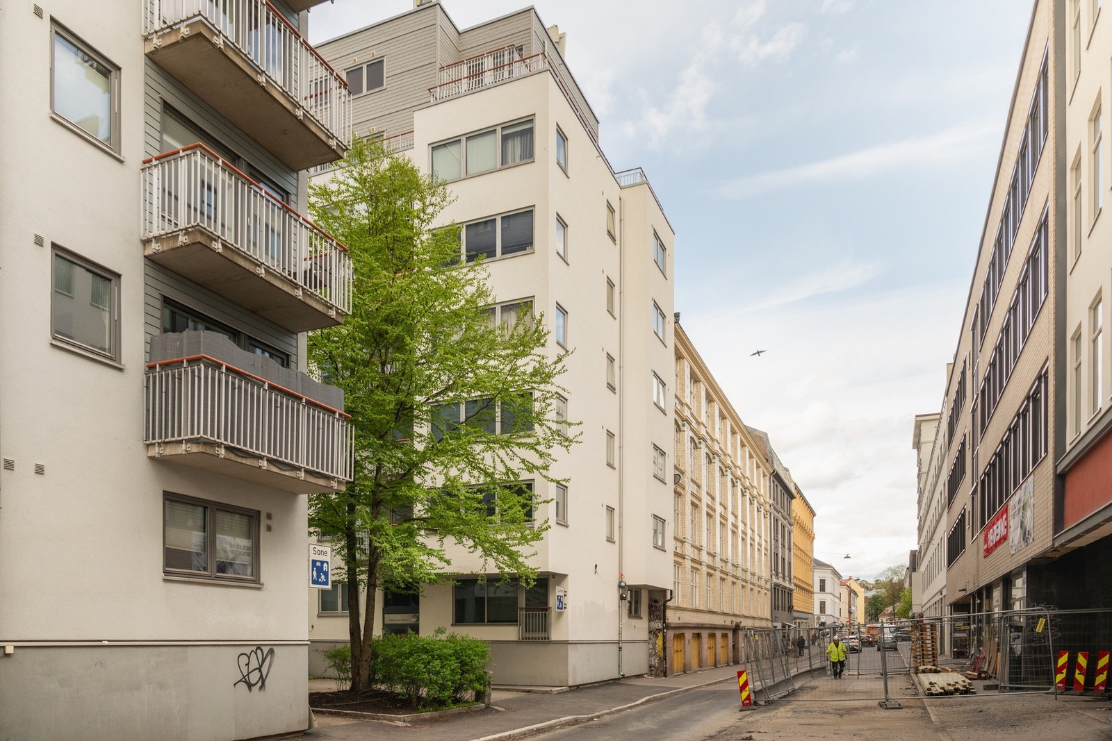 Fasade mot Platous gate. Galleribilde