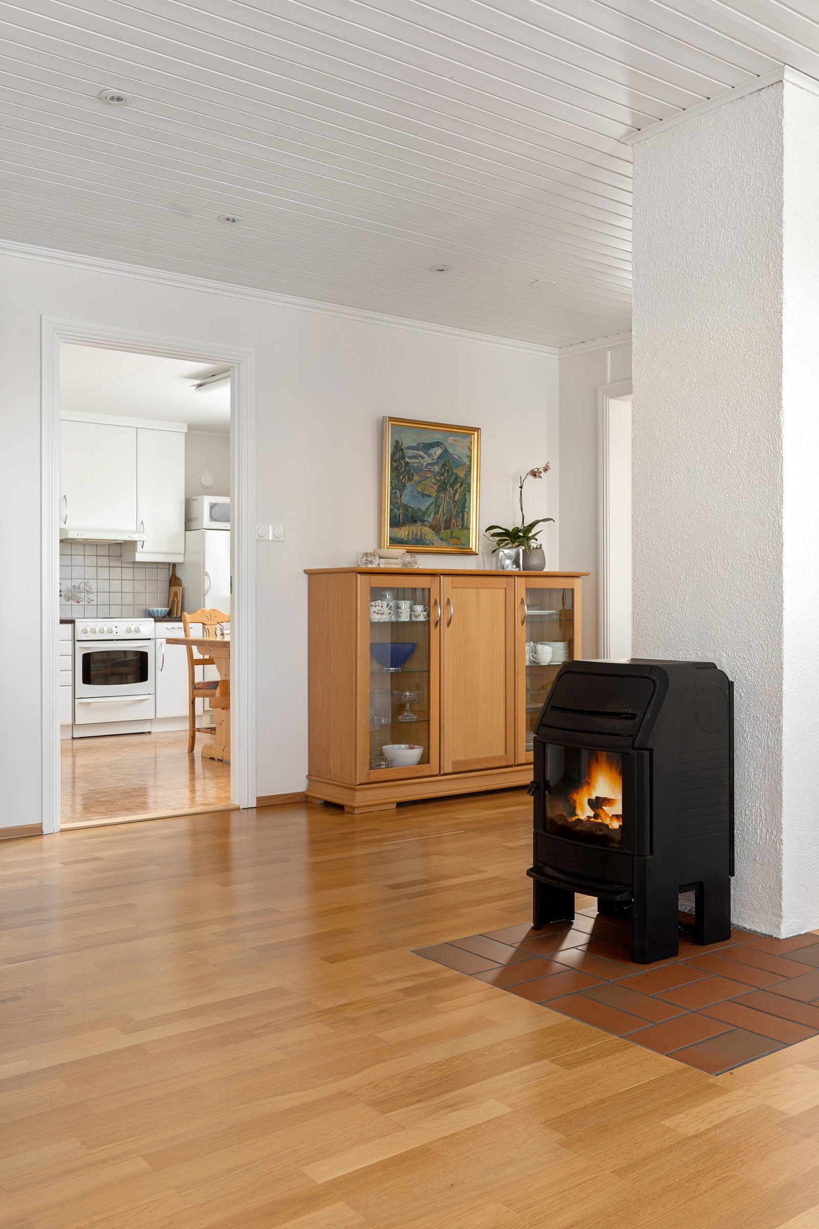 Peisen sikrer en behagelig innetemperatur samt reduserte energikostnader. Galleribilde