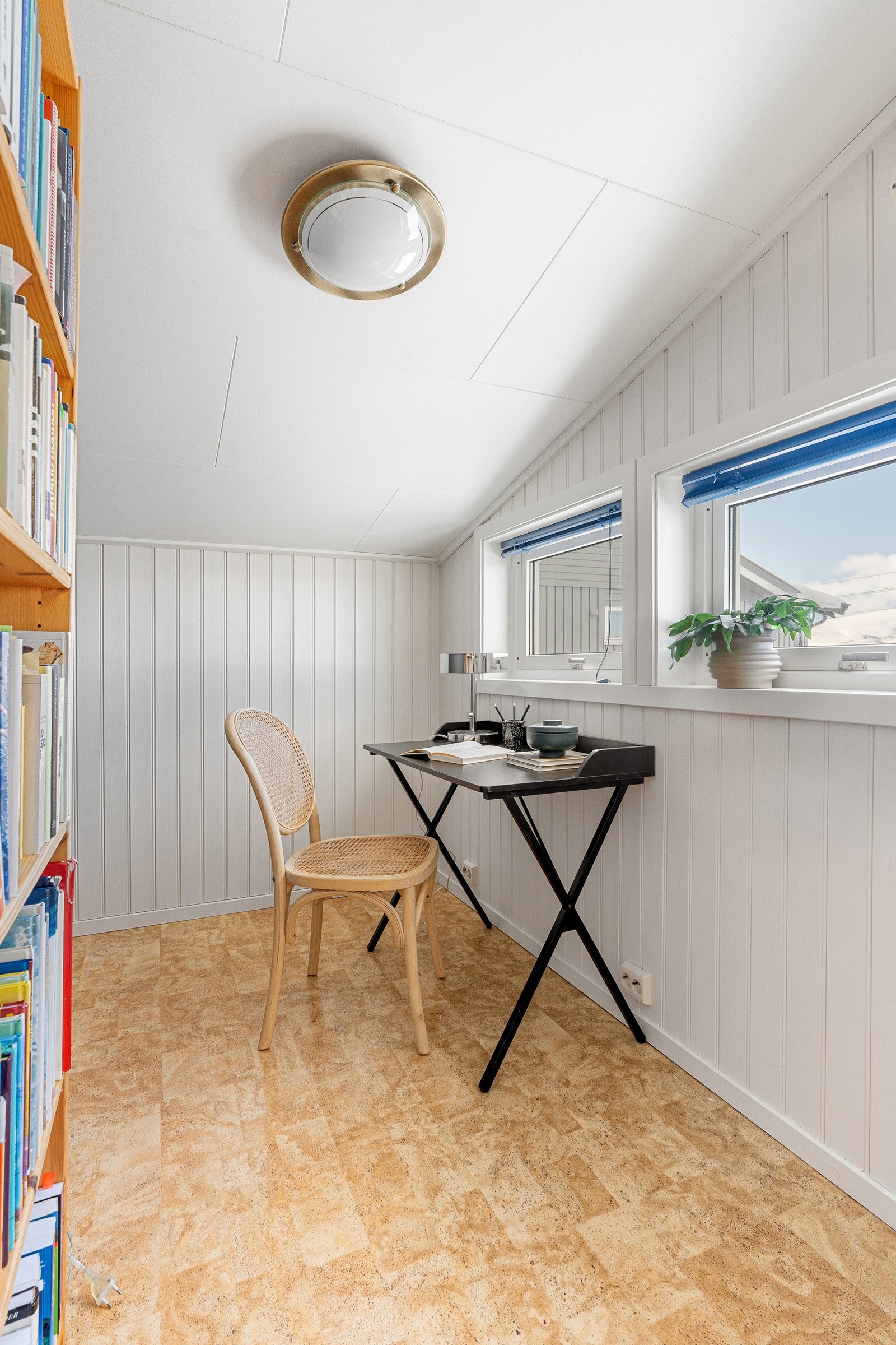 Bod som i dag brukes som hjemmekontor Galleribilde