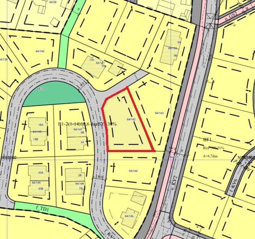 Tomtegrensene er tegnet opp digitalt og avvik vil forekomme. Galleribilde