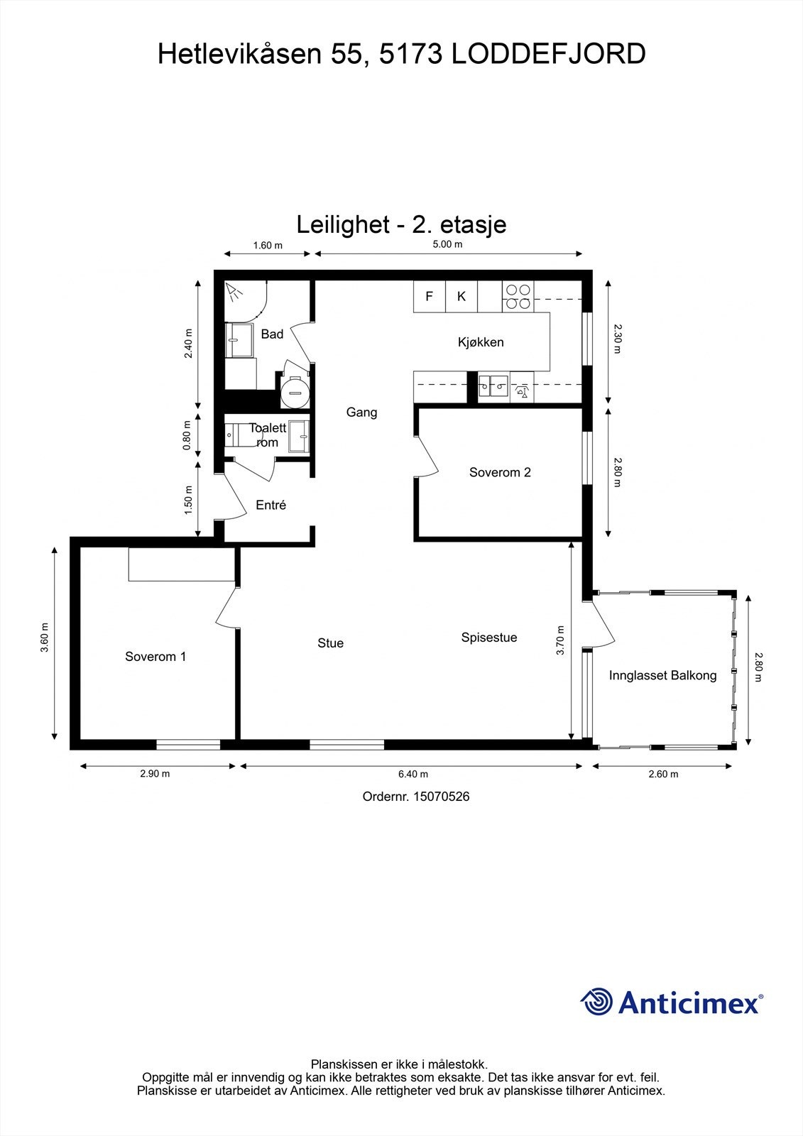 - Plantegning 2.etg - Galleribilde