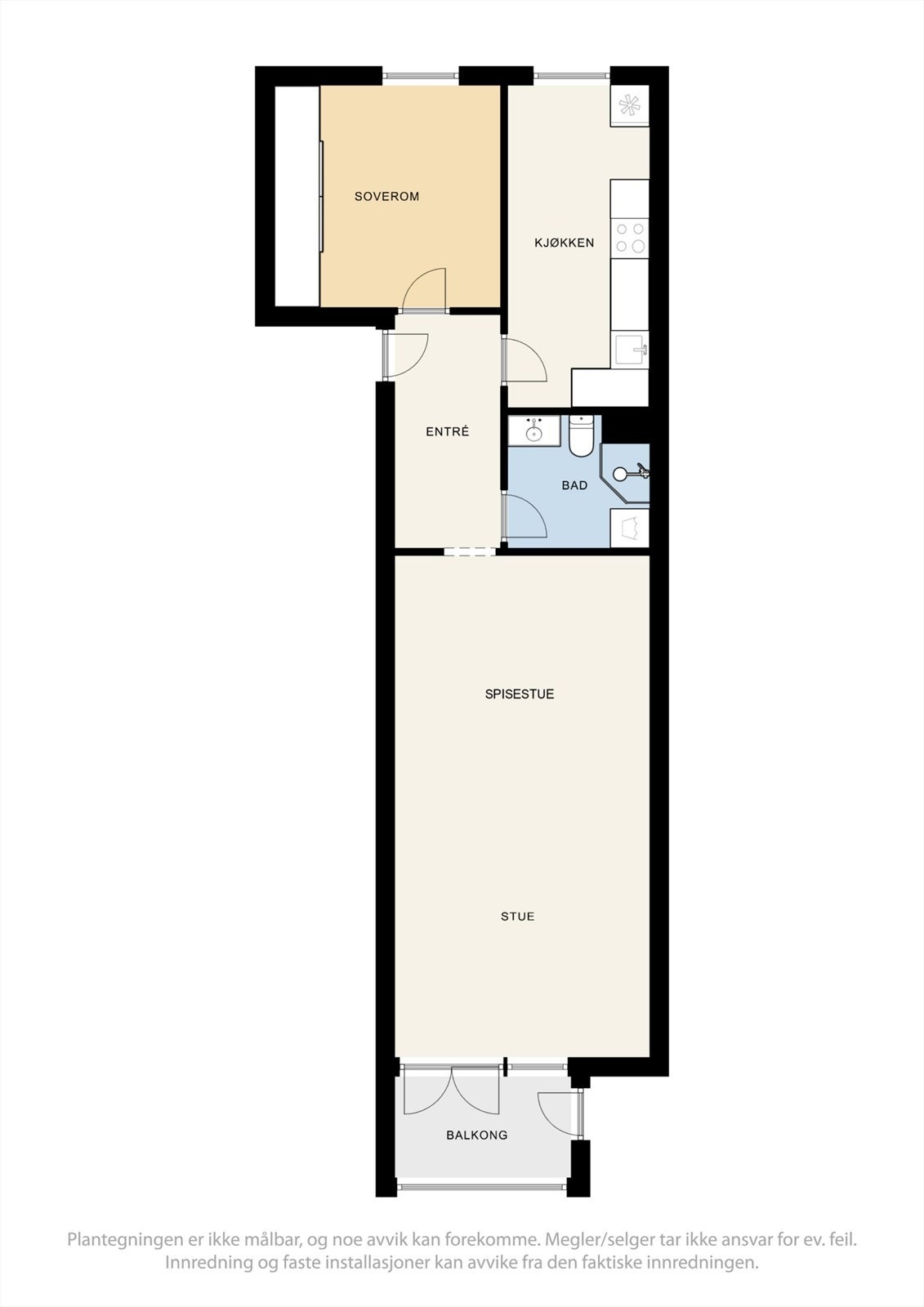Plantegning 8. etg Galleribilde