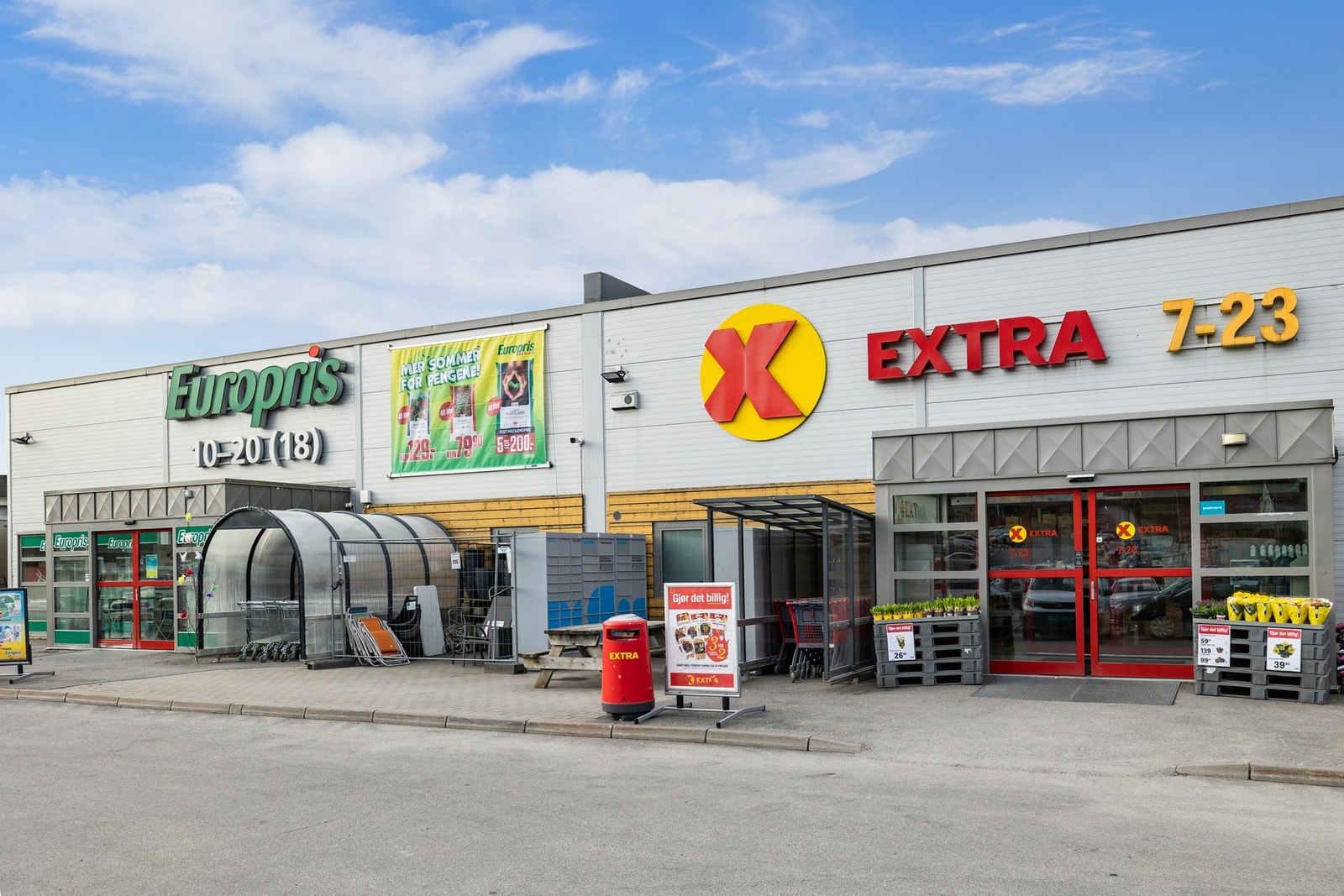 Europris og EXTRA Galleribilde