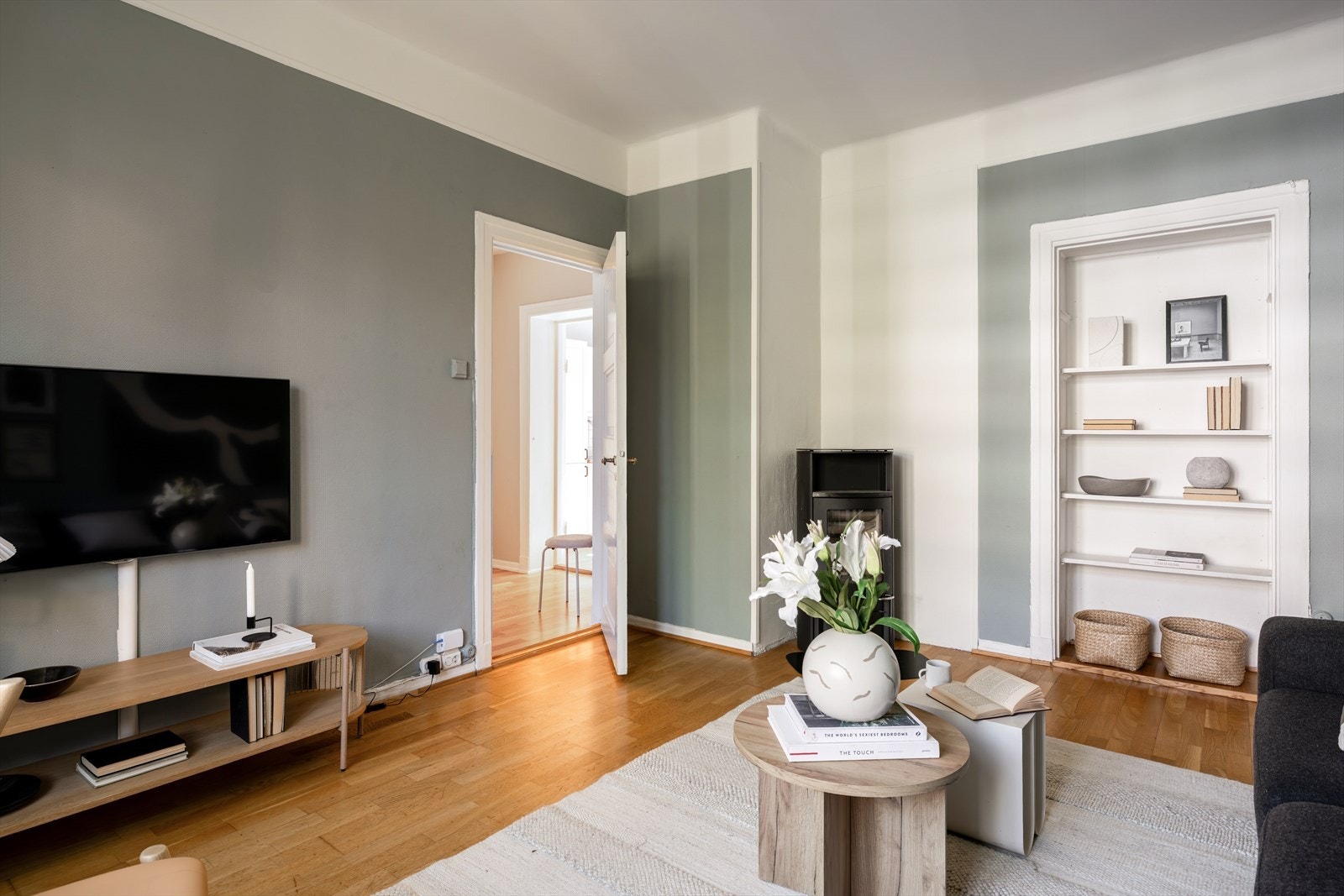 Nydelig peisovn til kalde vinterdager. Galleribilde