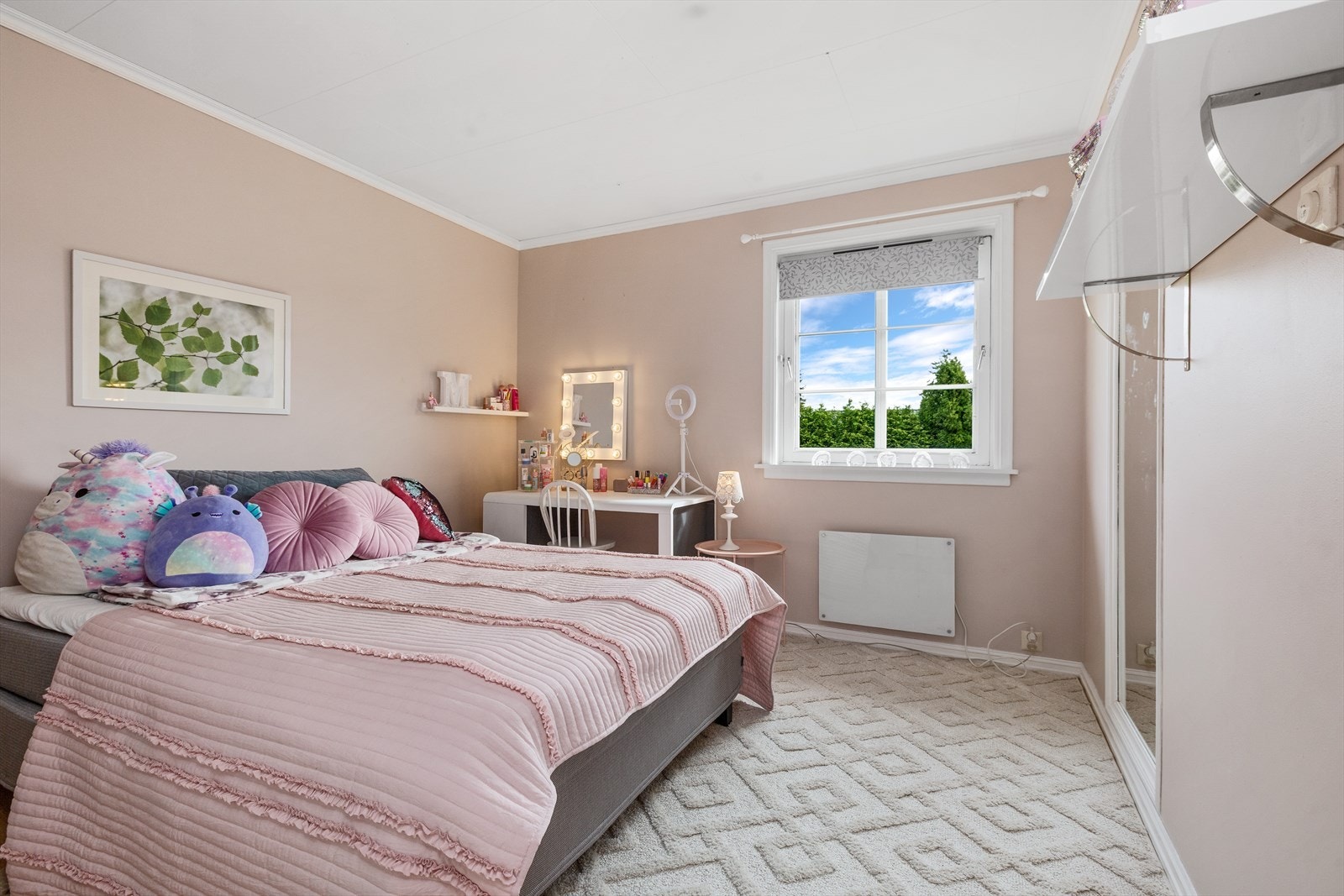 Dette soverommet er av god størrelse Galleribilde