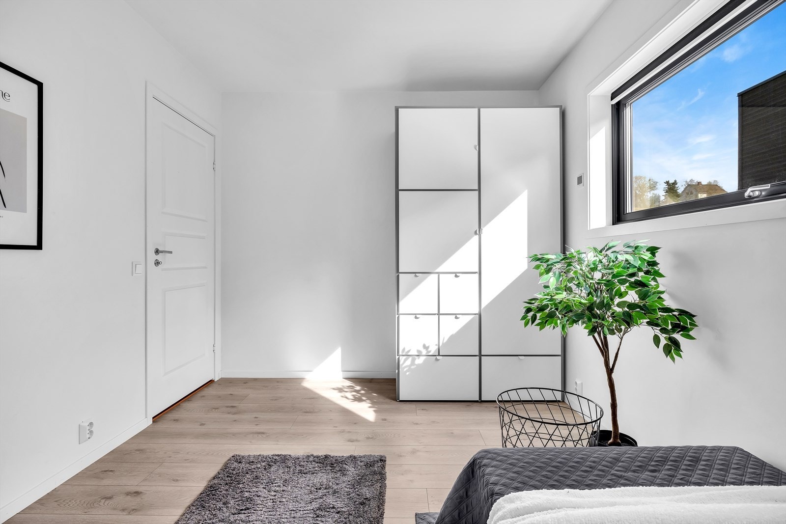 Soverom 3 har mulighet for pult/hjemmekontor. Galleribilde