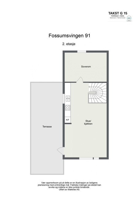 Plantegning 2.etg Galleribilde