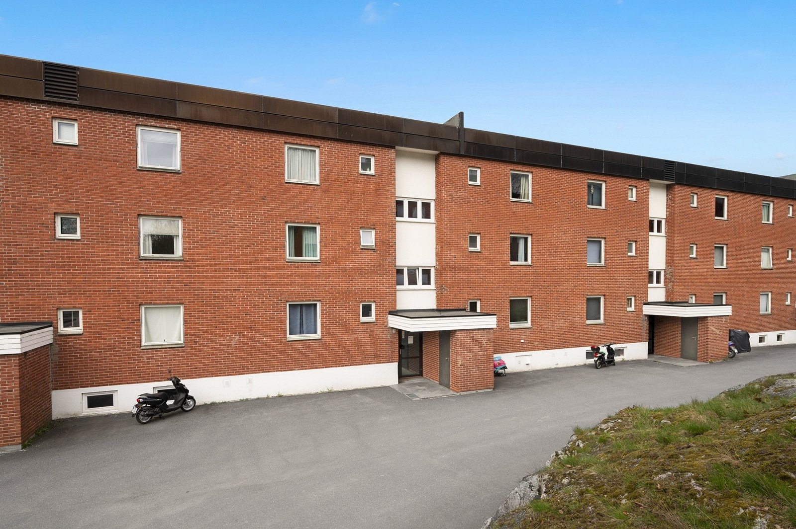 Felles adkomst for leilighetene i 10B. Galleribilde