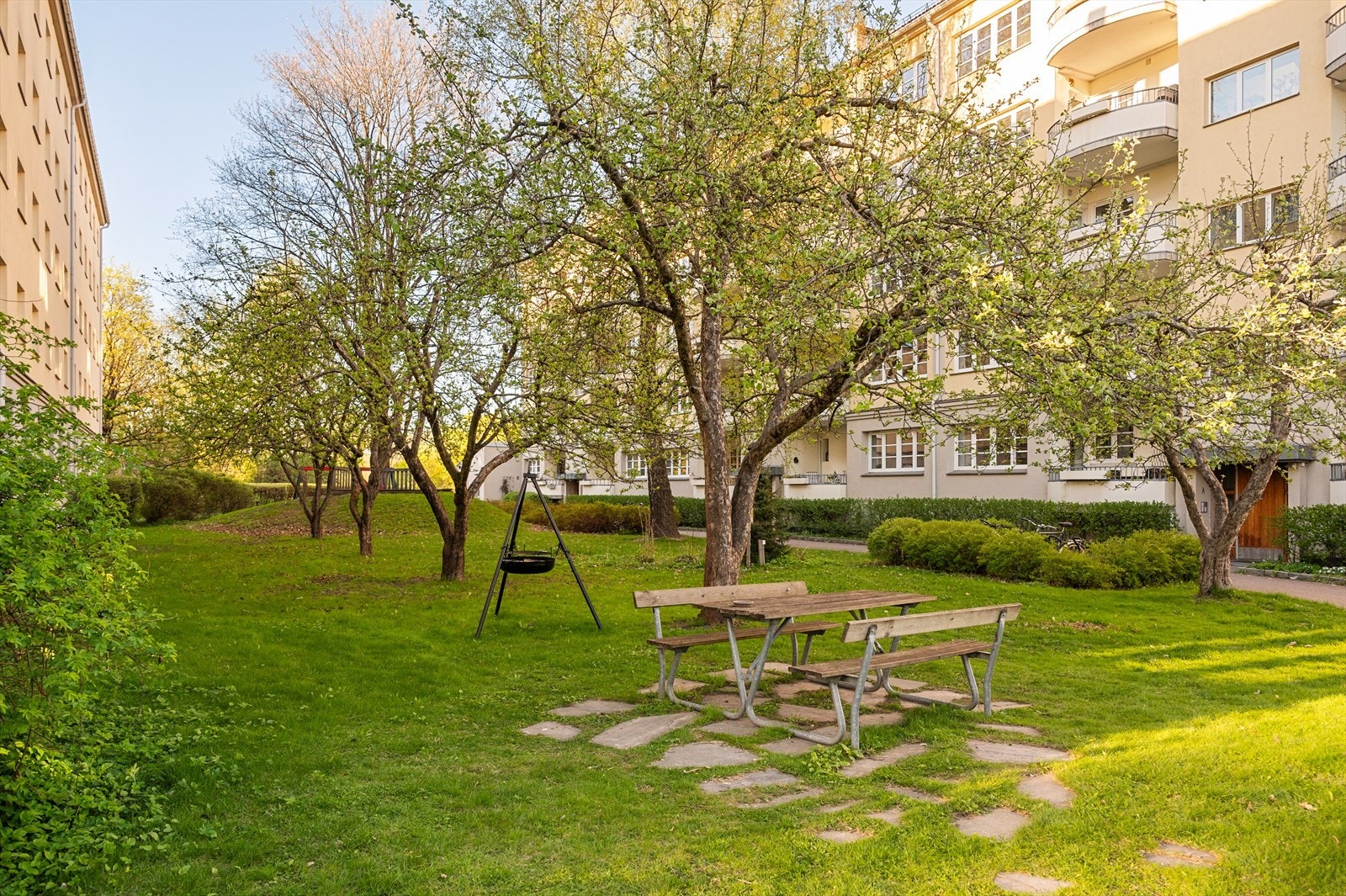 Fine grøntområder rett utenfor. Galleribilde