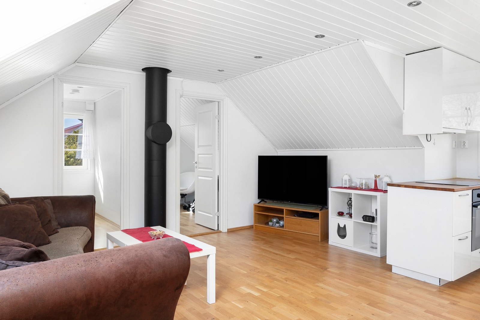 Downlights i tak Galleribilde