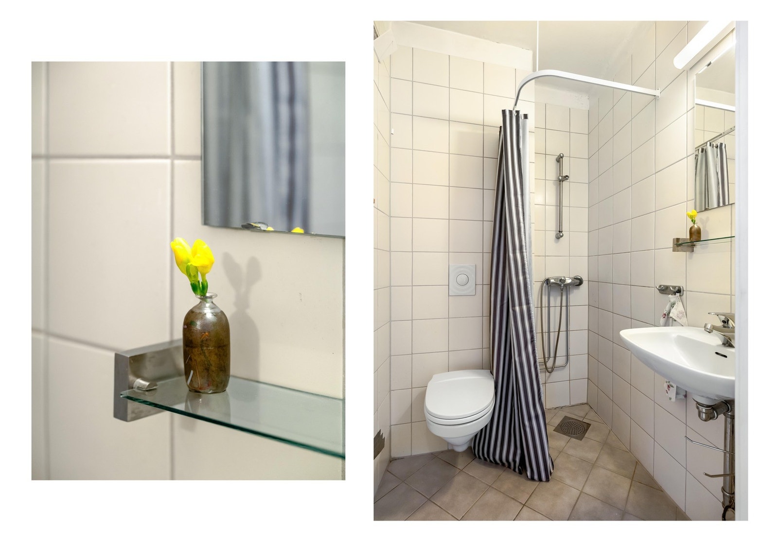 Vi prøver oss med en liten blomst for å glatte over litt, men nei. Dette skal du pusse opp. Galleribilde