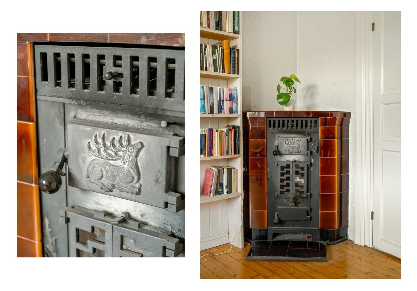 Den gamle ovnen funker som den skal, men man kan enkelt bytte den ut med en moderne og mer effektiv variant. Galleribilde