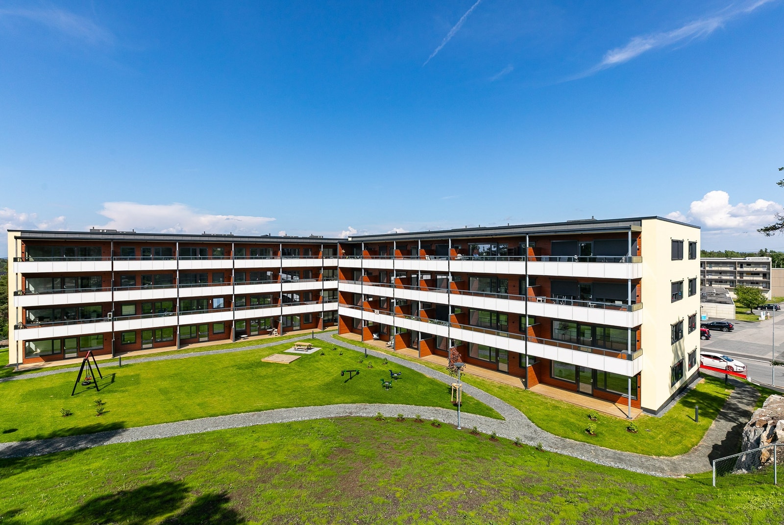 Opplev gledene ved et helt nytt og moderne hjem. Leiligheten er innflyttingsklar og ledig for snarlig overtakelse. Galleribilde