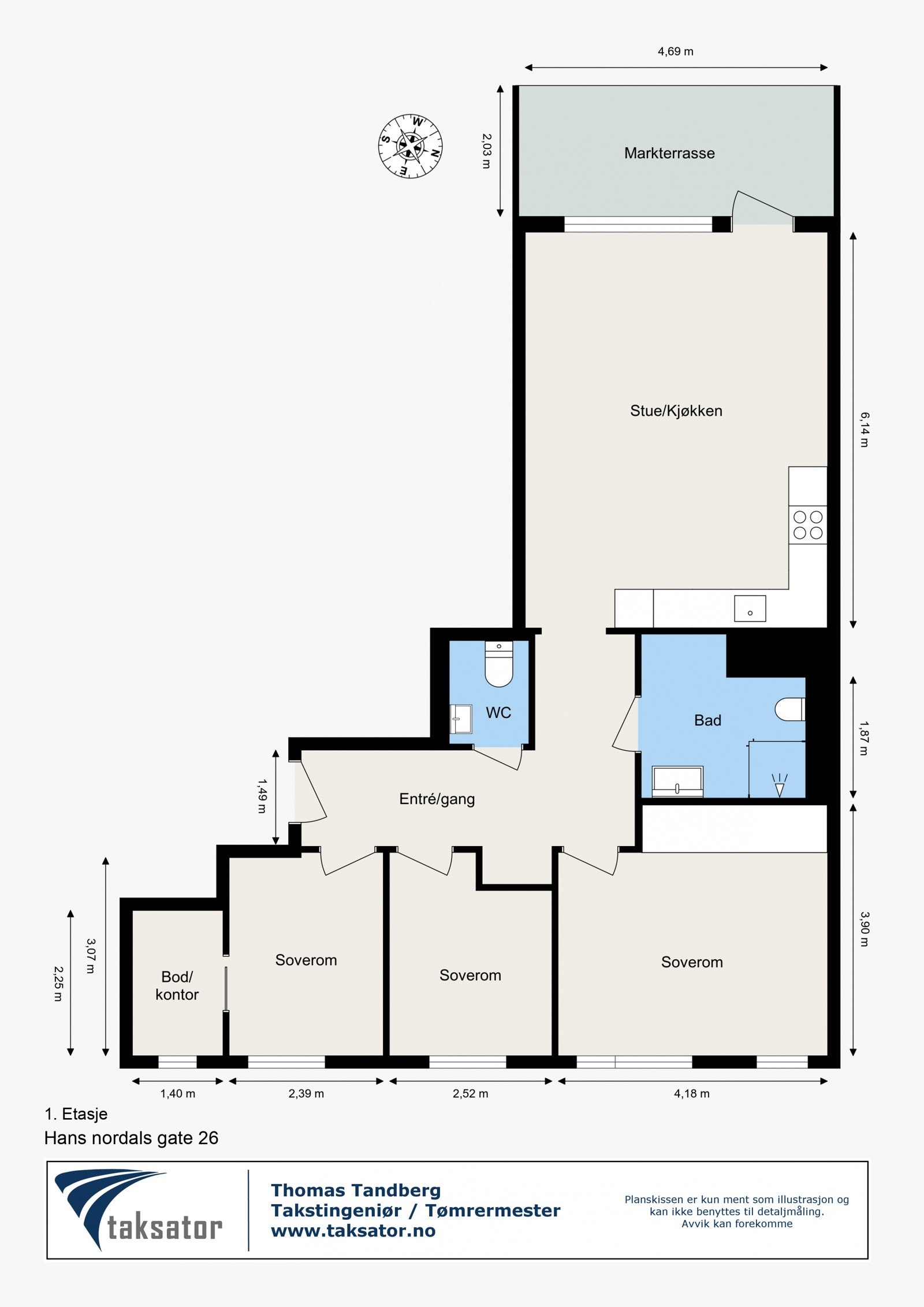Plantegning. Galleribilde