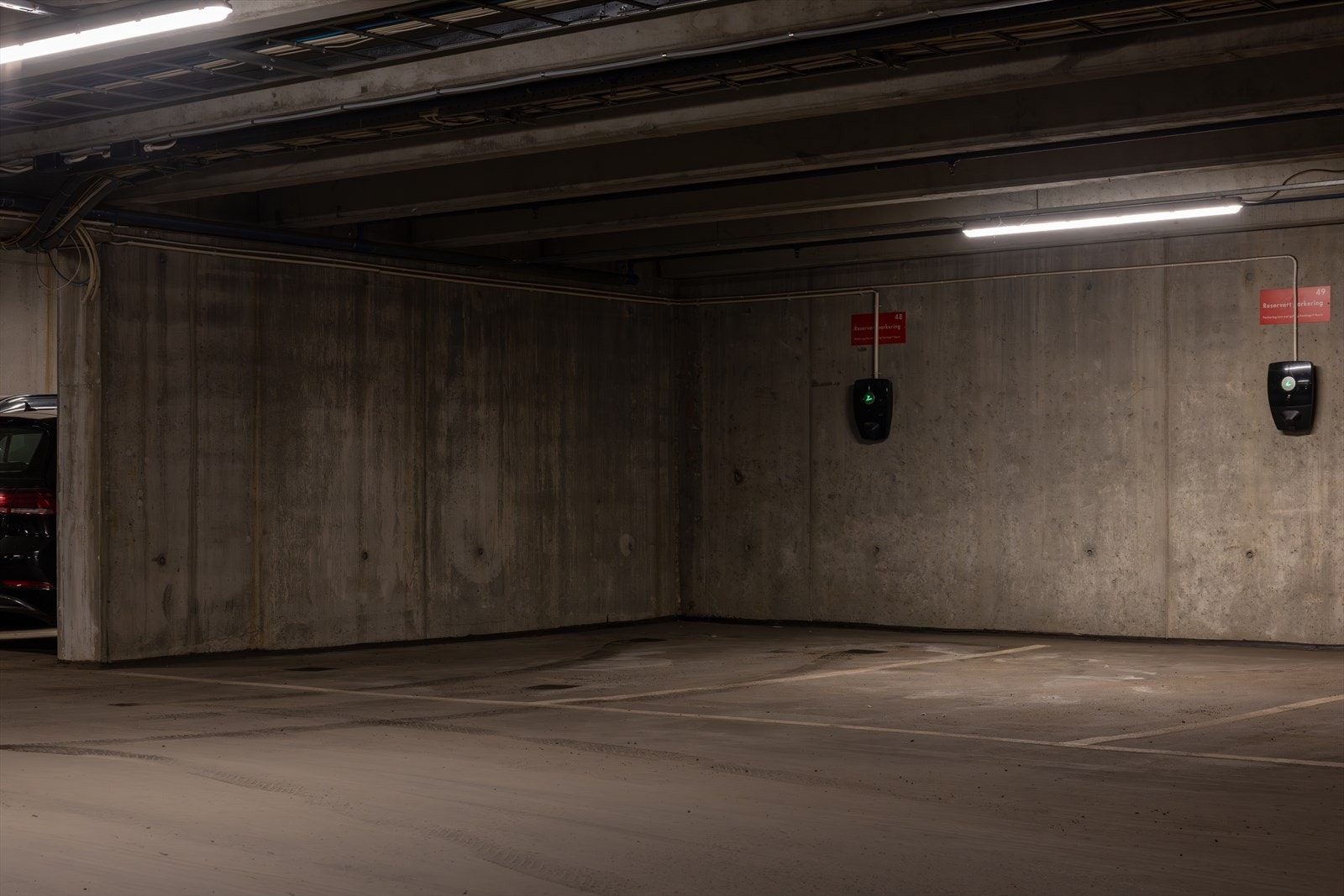 Det medfølger en garasjeplass i lukket garasjeanlegg. Galleribilde