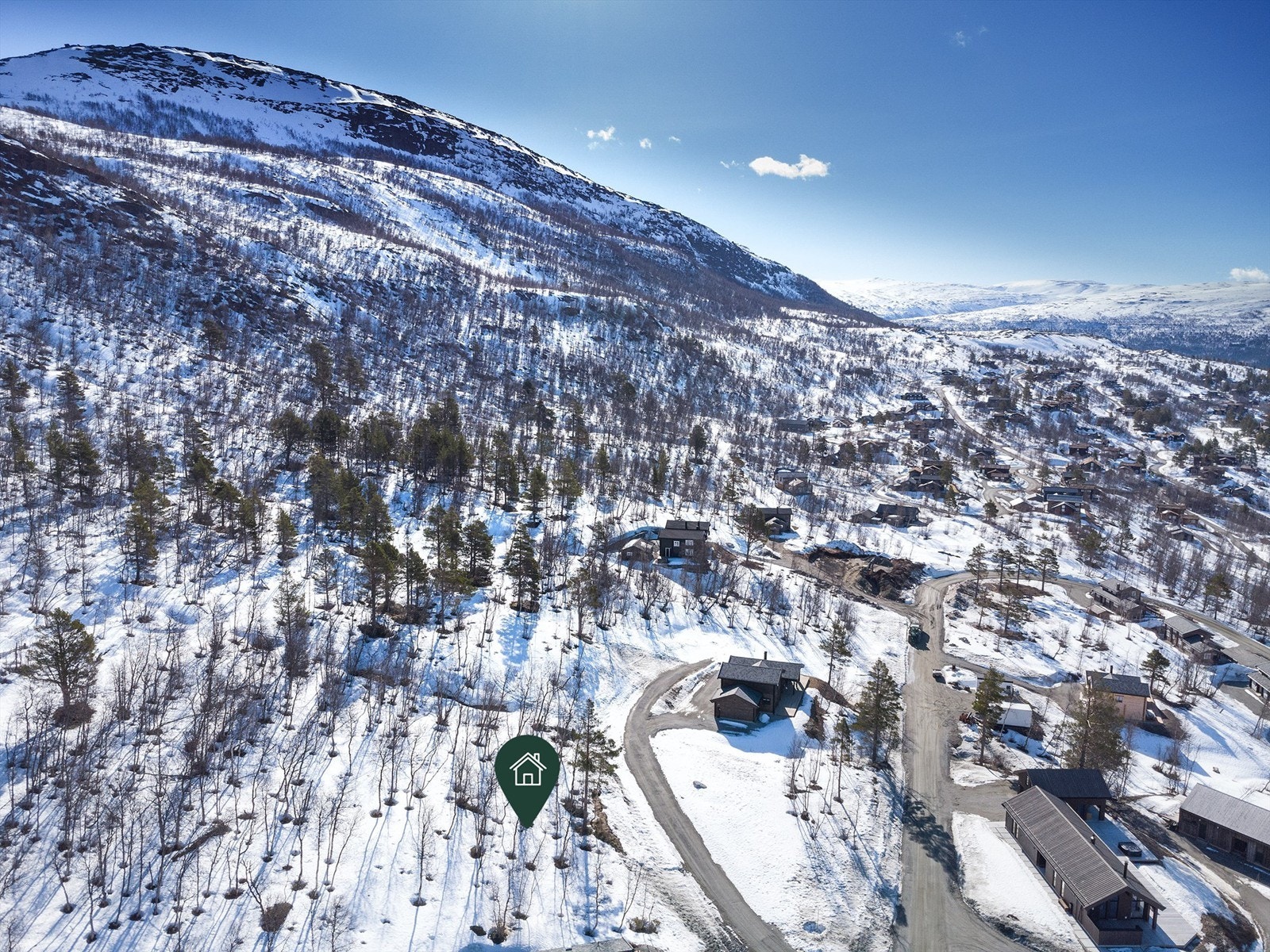 Dronebilde Galleribilde