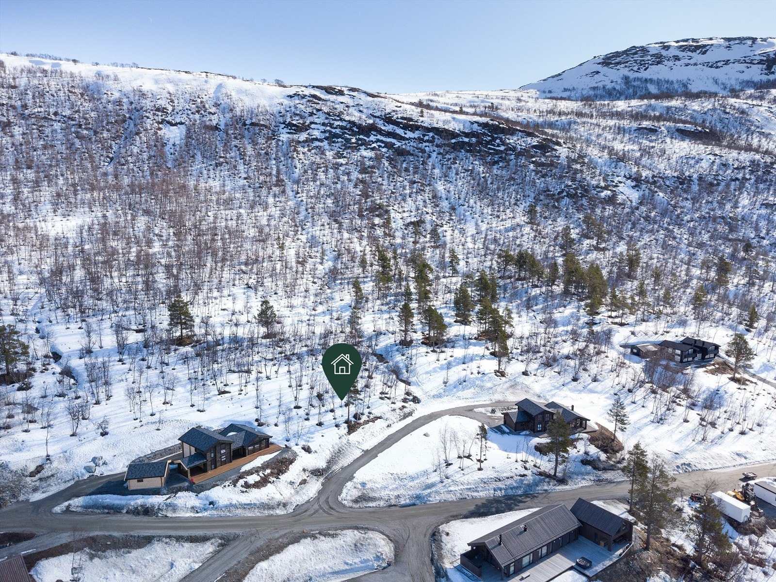 Dronebilde Galleribilde