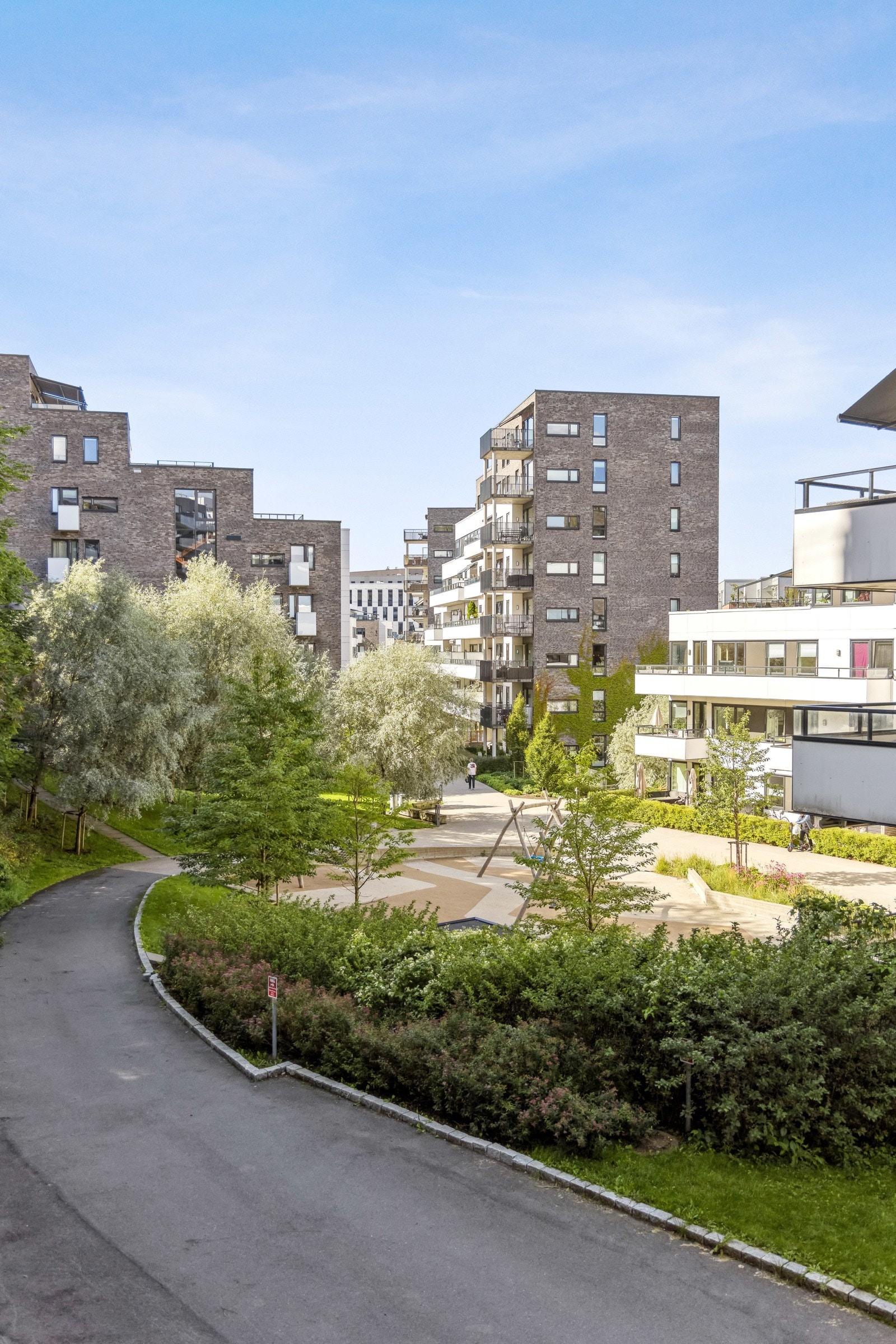 Utsikt fra balkongen. Galleribilde