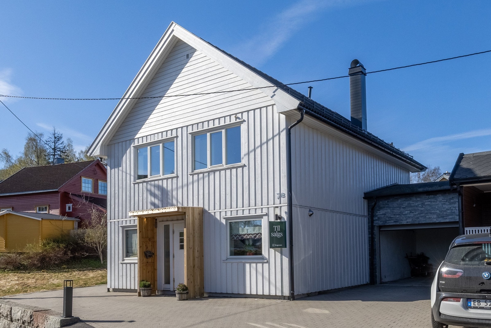 Boligen ble bygget i 2014 og har bl.a. balansert ventilasjonsanlegg med varmegjenvinning Galleribilde