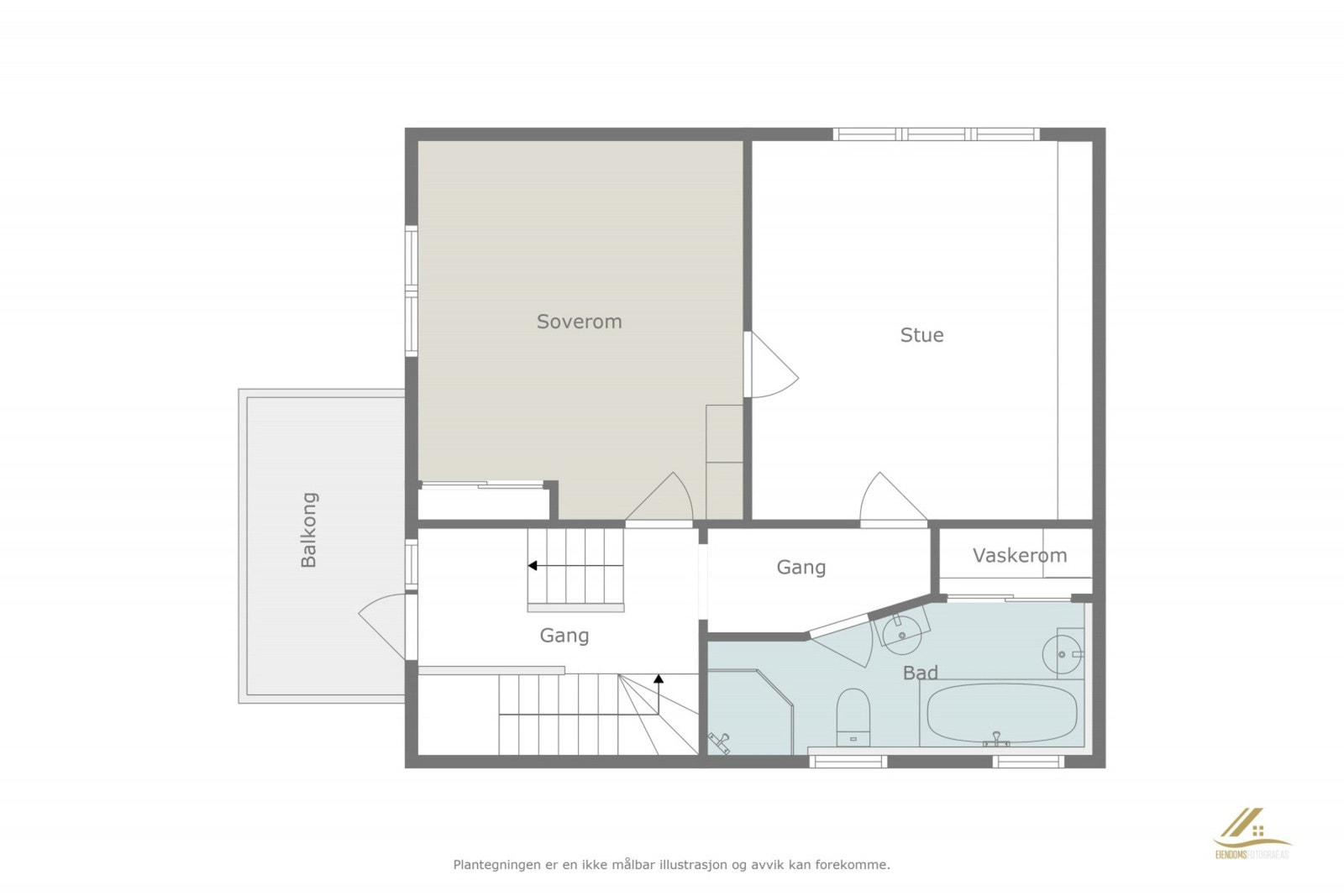 Veiledende plantegning kjeller. Galleribilde