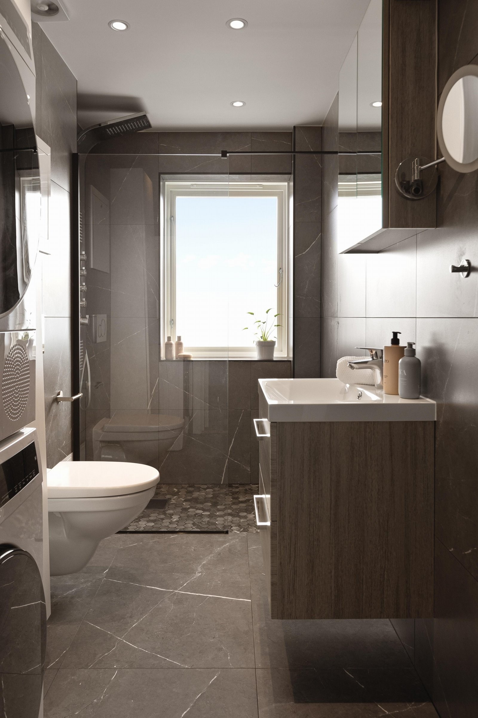 Delikat baderom pusset opp i 2022 Galleribilde