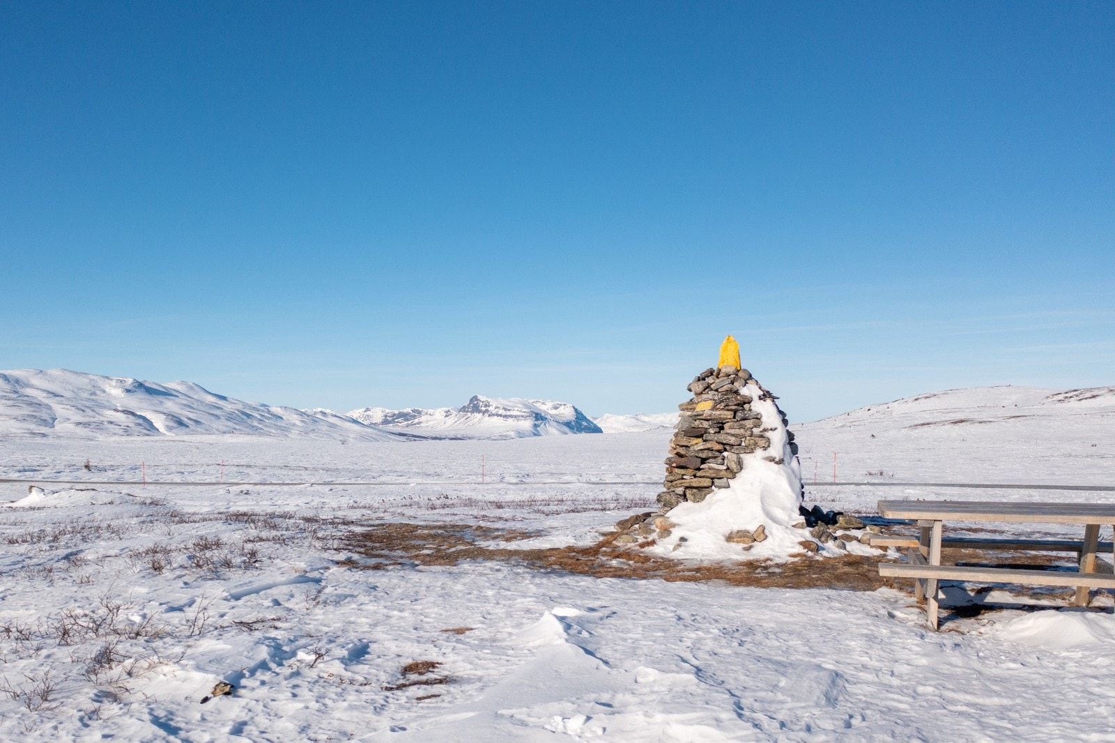 Sonjavarden i vinterdrakt Galleribilde