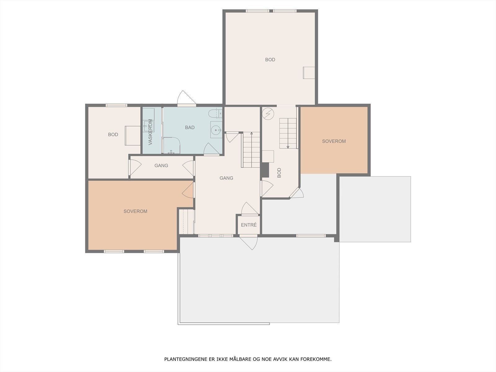 Plantegning 2. etasje. Galleribilde