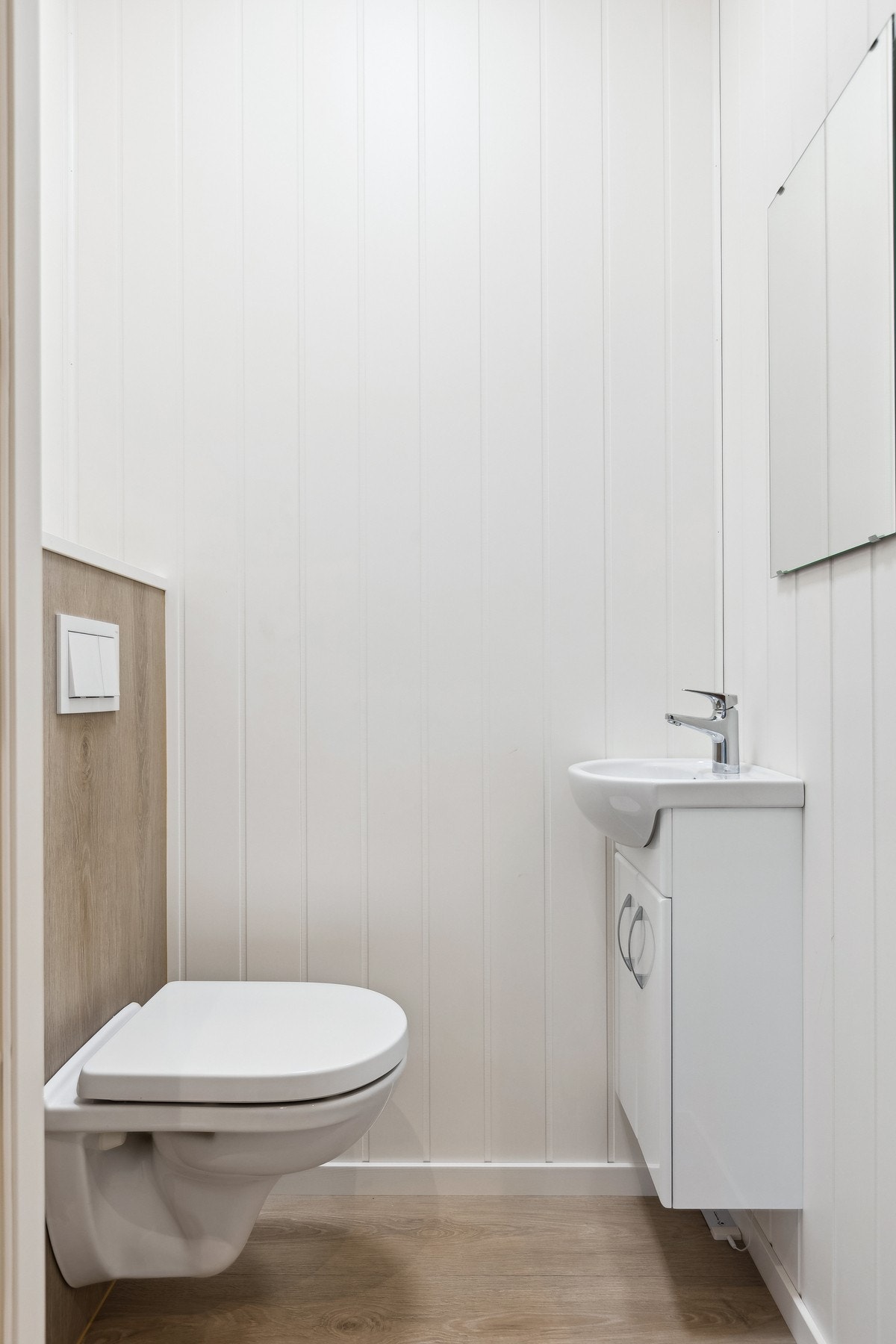 Praktisk toalettrom. Galleribilde