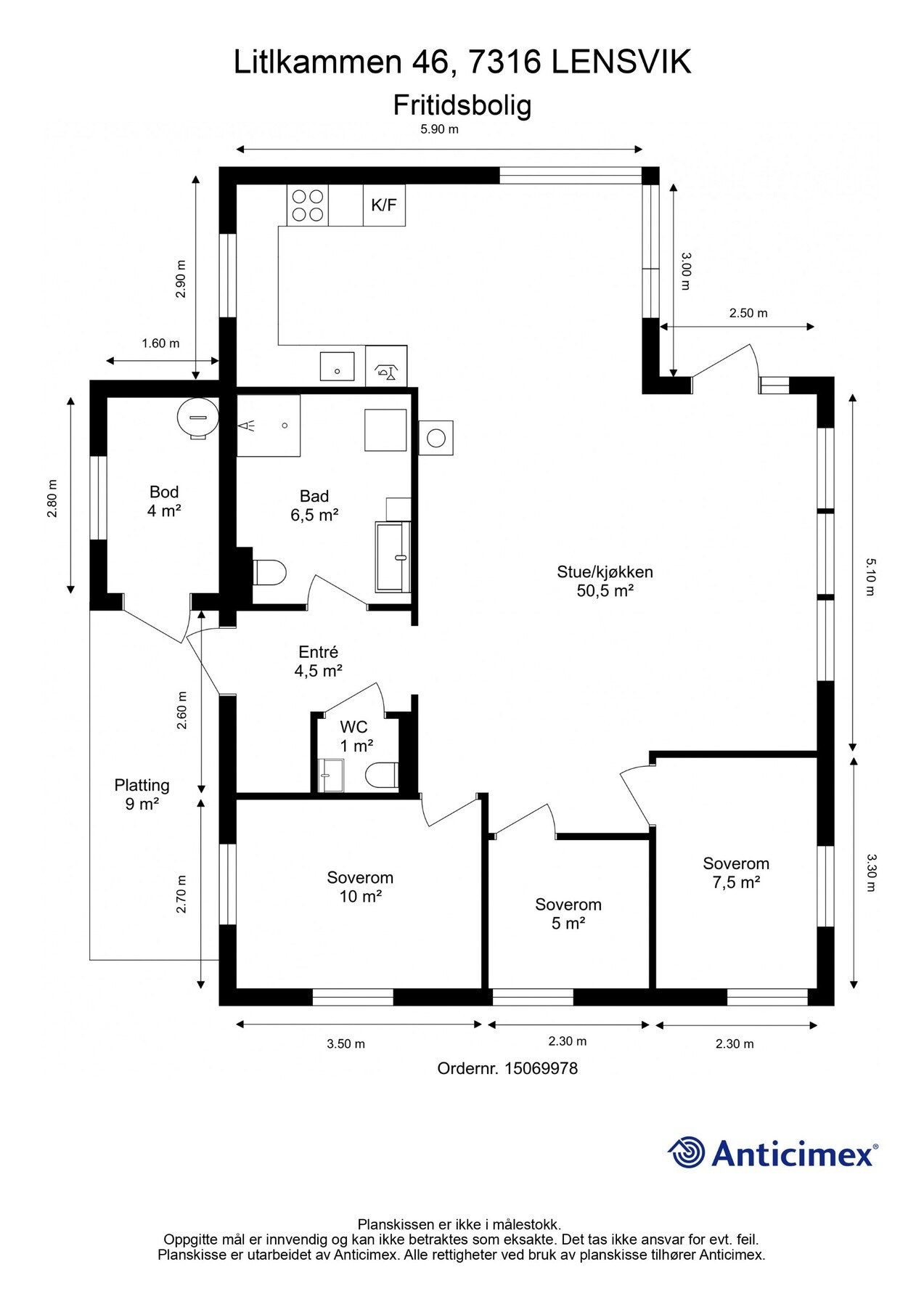 Plantegning. Galleribilde
