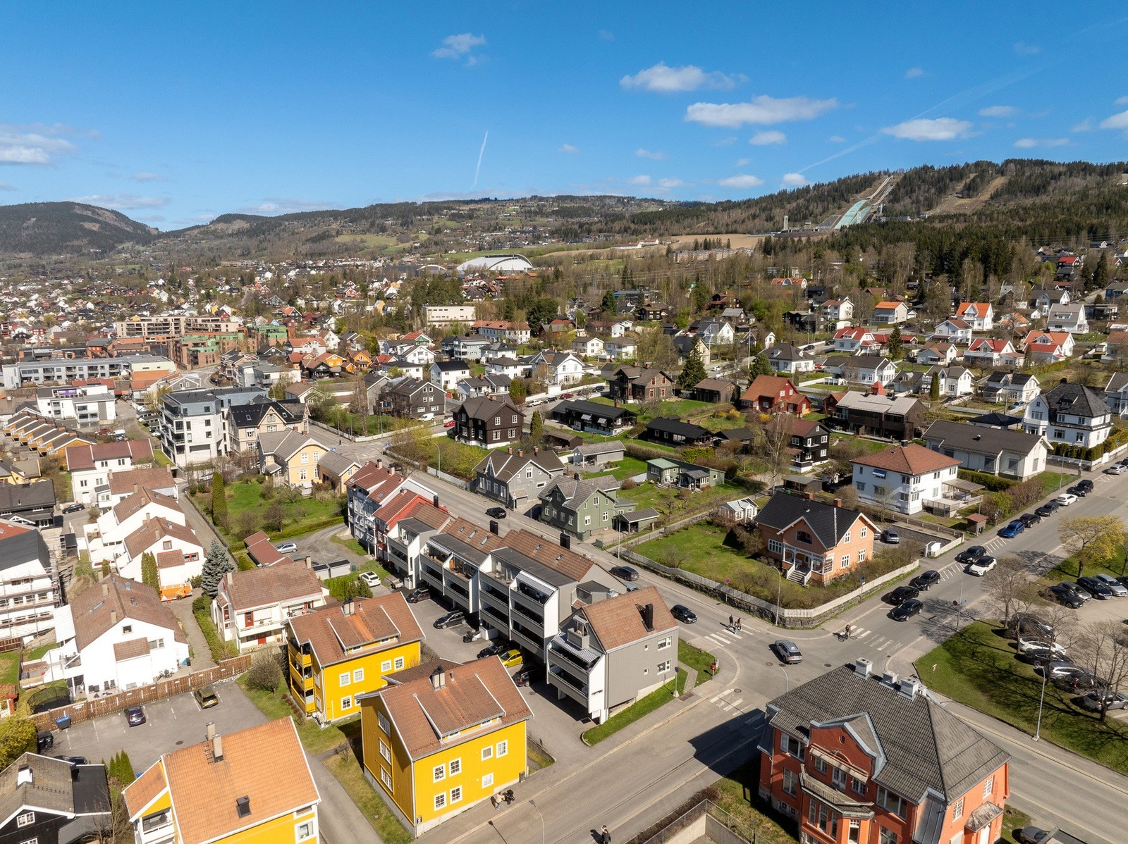 Her bor man i hjertet av Lillehammer med gangavstand til alle sentrumsfasiliteter. Galleribilde