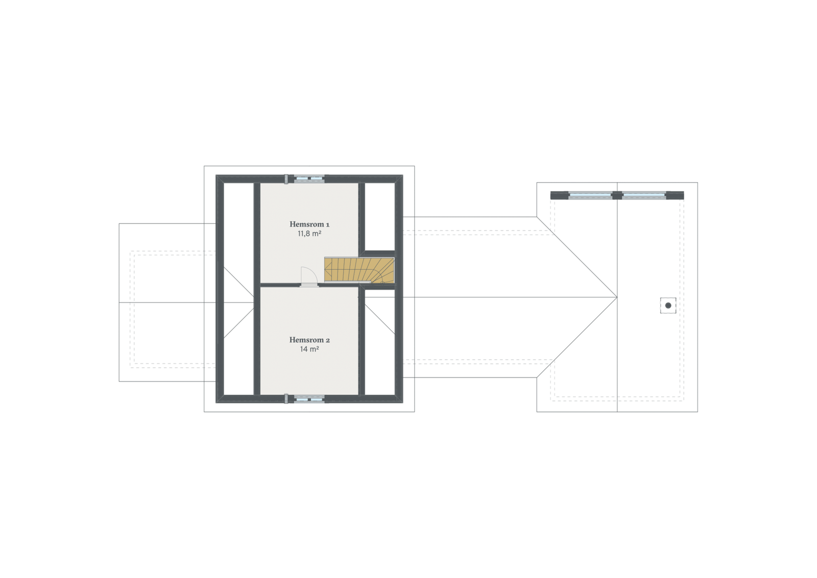 Plantegning hems Galleribilde