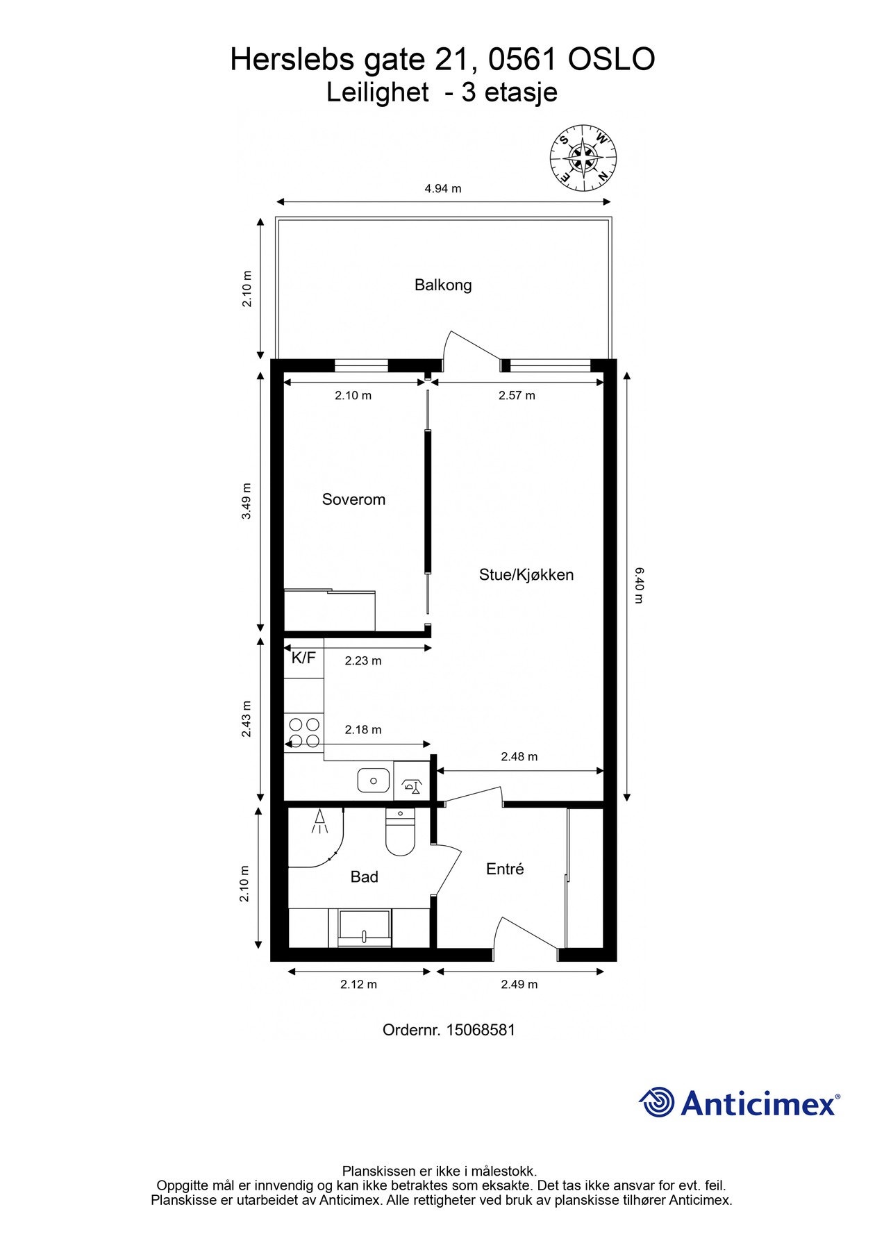 Plantegning. Galleribilde