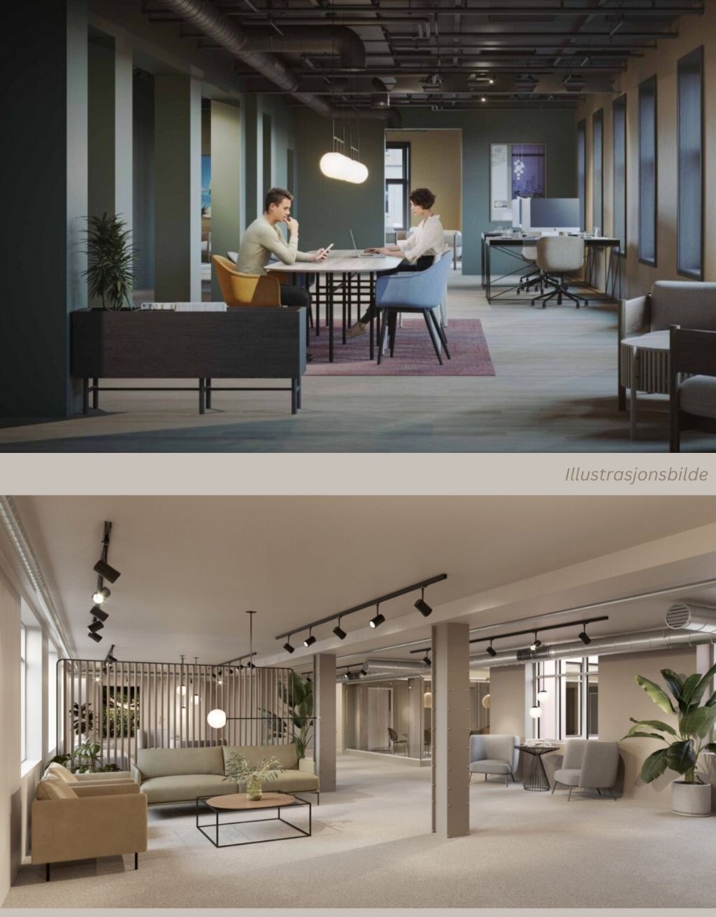 Illustrasjonsbilder Galleribilde