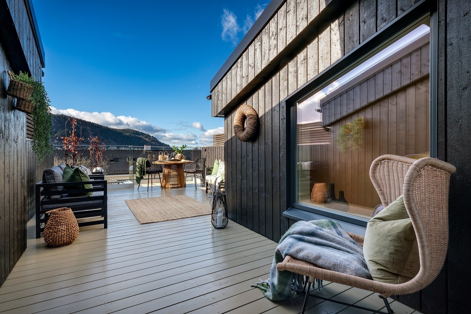 - En takterrasse svært få mennesker i Bergen kan matche oppunder - Galleribilde