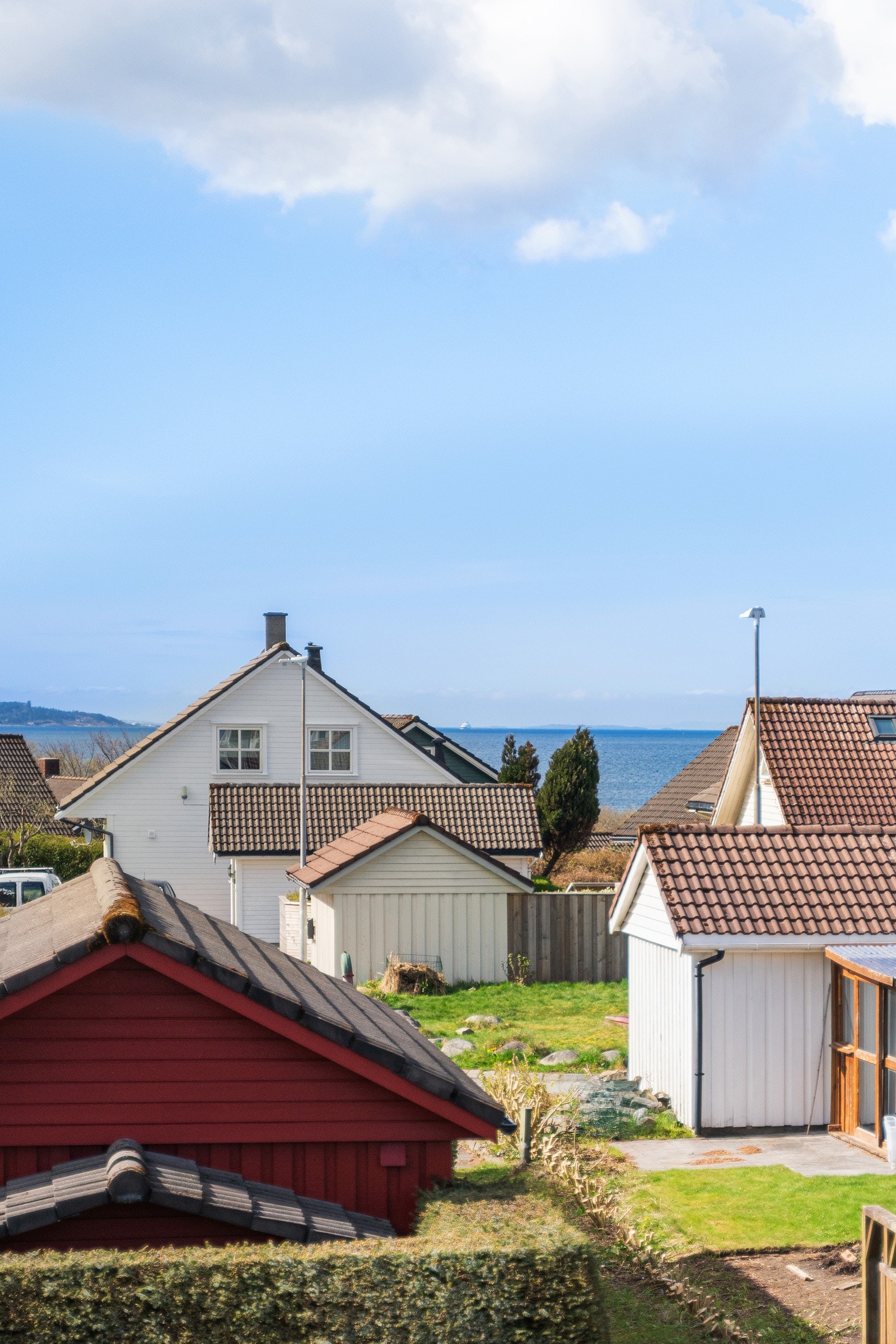 Utsikt fra balkongen. Galleribilde