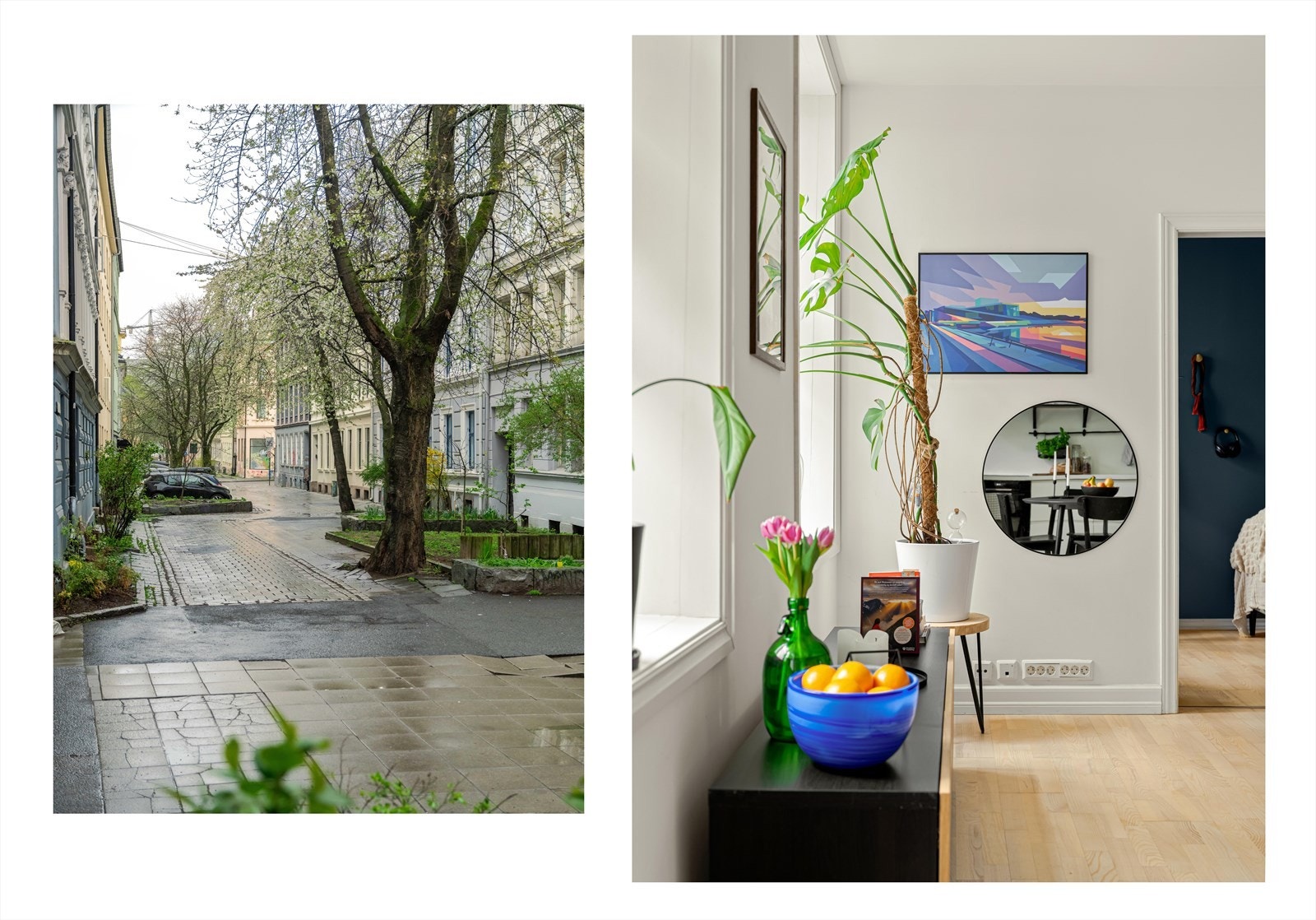 Bor du her har du "alt" innen gåavstand - men likevel rolige omgivelser. Galleribilde