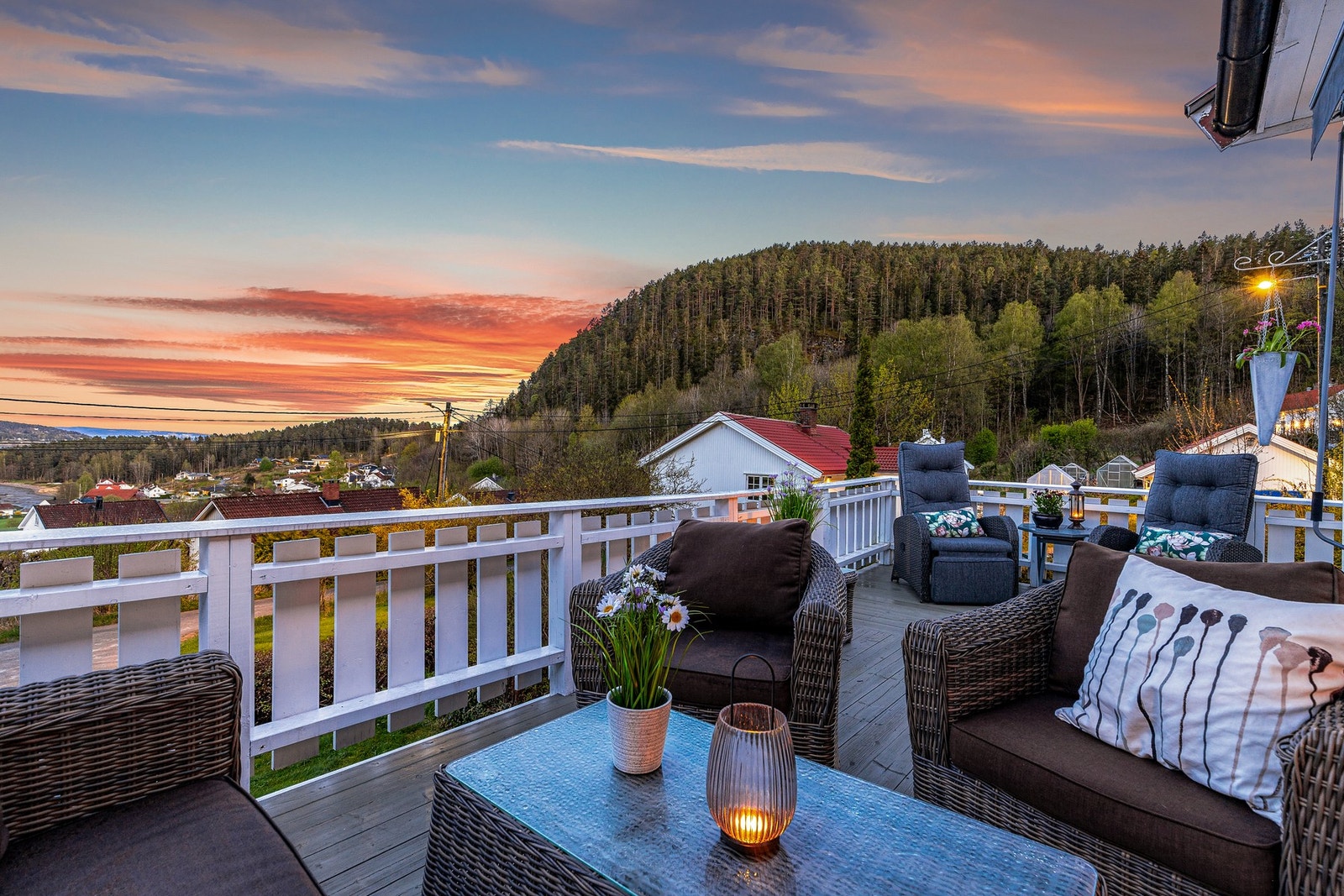 Kveldsstemning Galleribilde