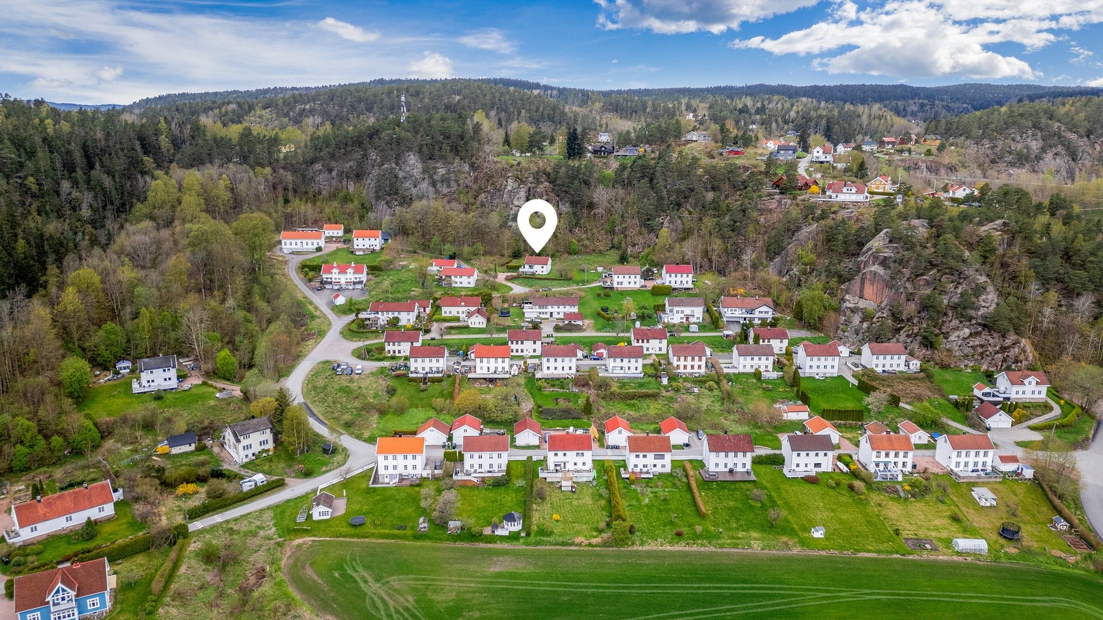 Berger fremstår i dag som et av Norges best bevarte industristeder og er et godt lesbart industrimiljø hvor kun én arbeiderbolig har måttet vike for ny veitrasé Galleribilde